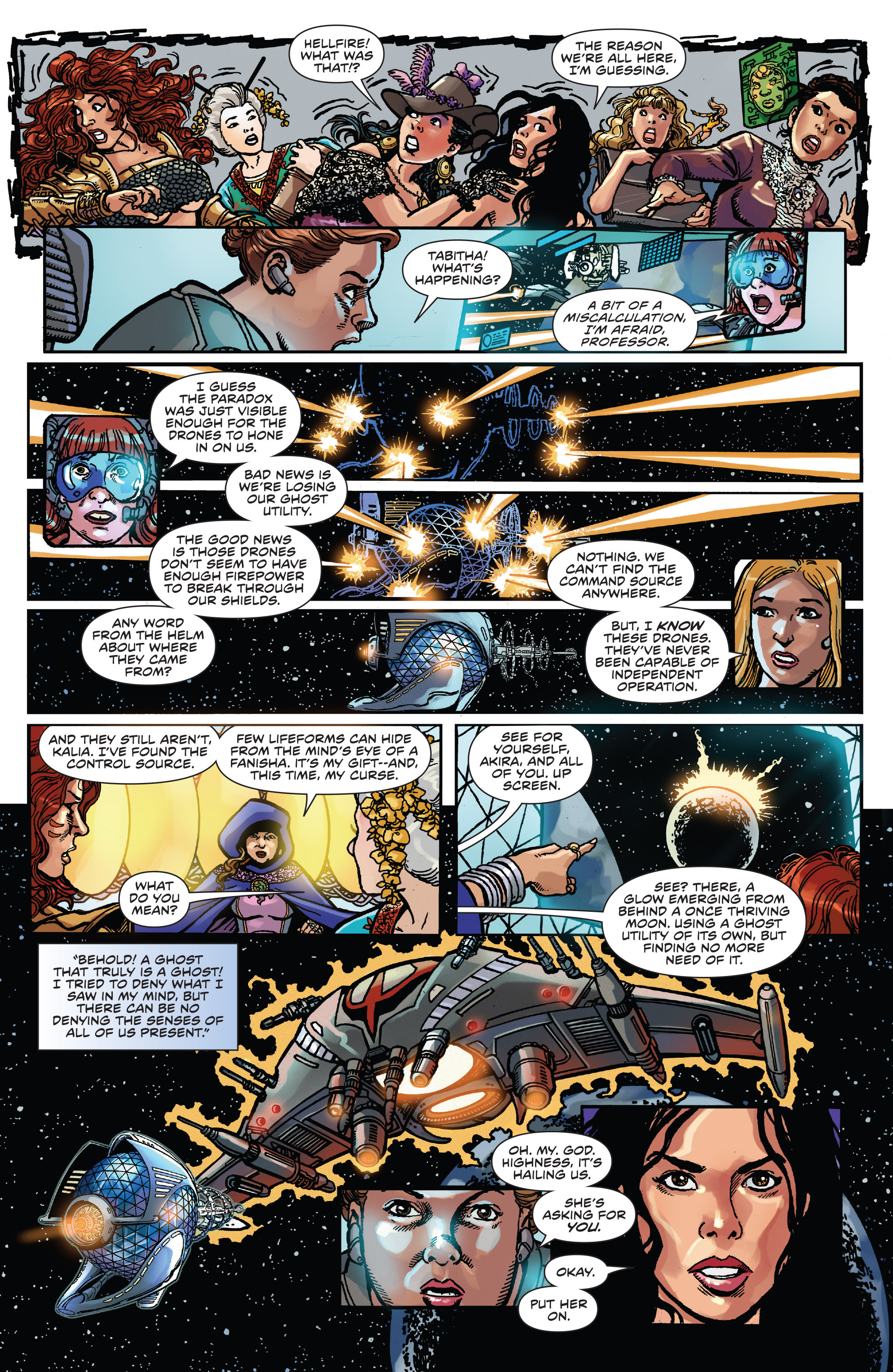 Read online George Pérez's Sirens comic -  Issue #1 - 22