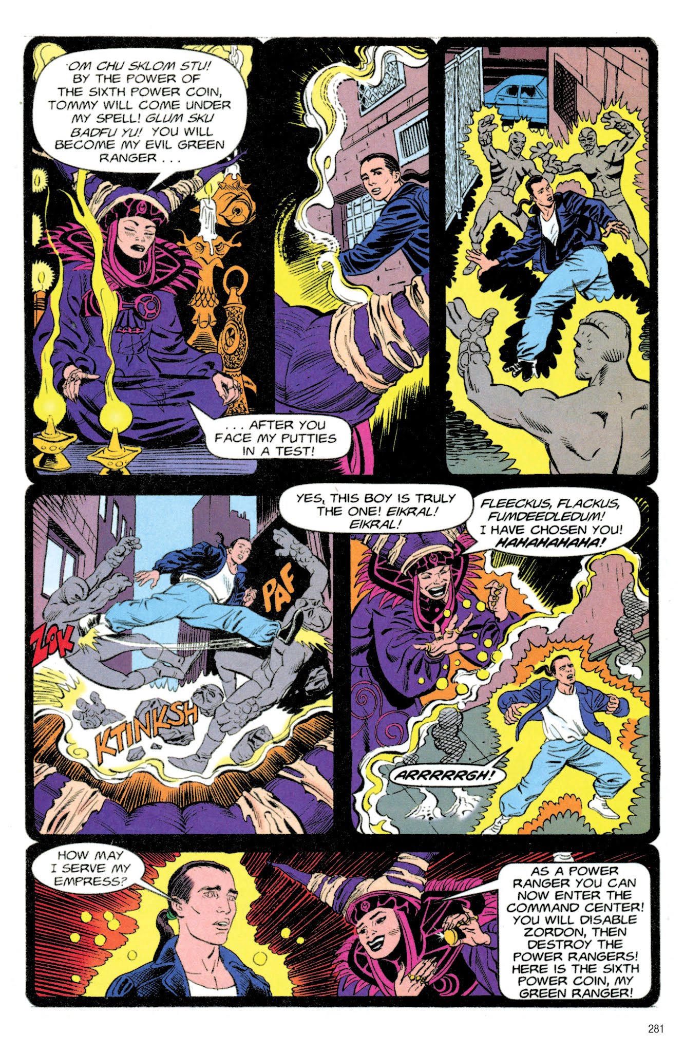 Read online Mighty Morphin Power Rangers Archive comic -  Issue # TPB 1 (Part 3) - 81