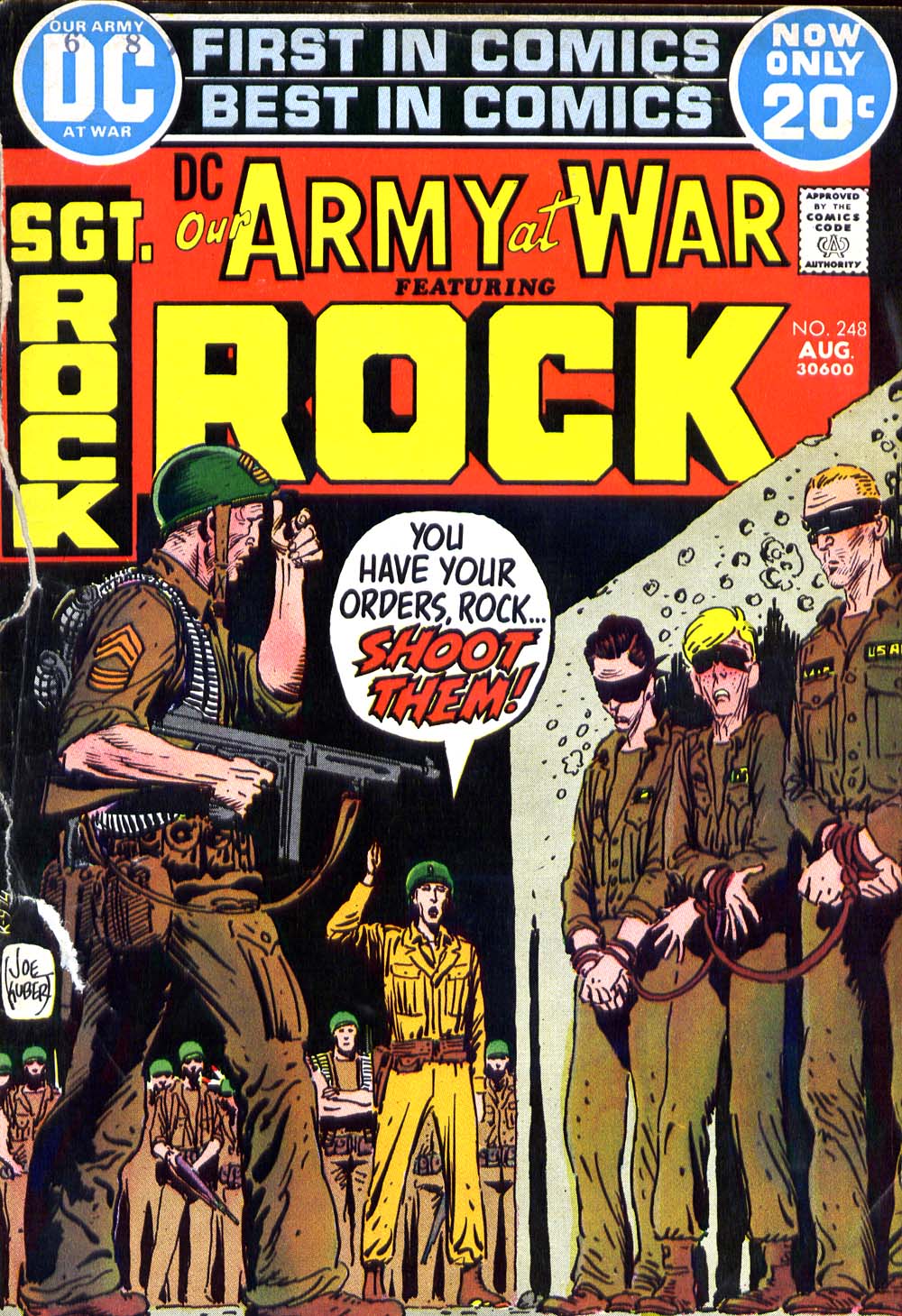 Read online Our Army at War (1952) comic -  Issue #248 - 1