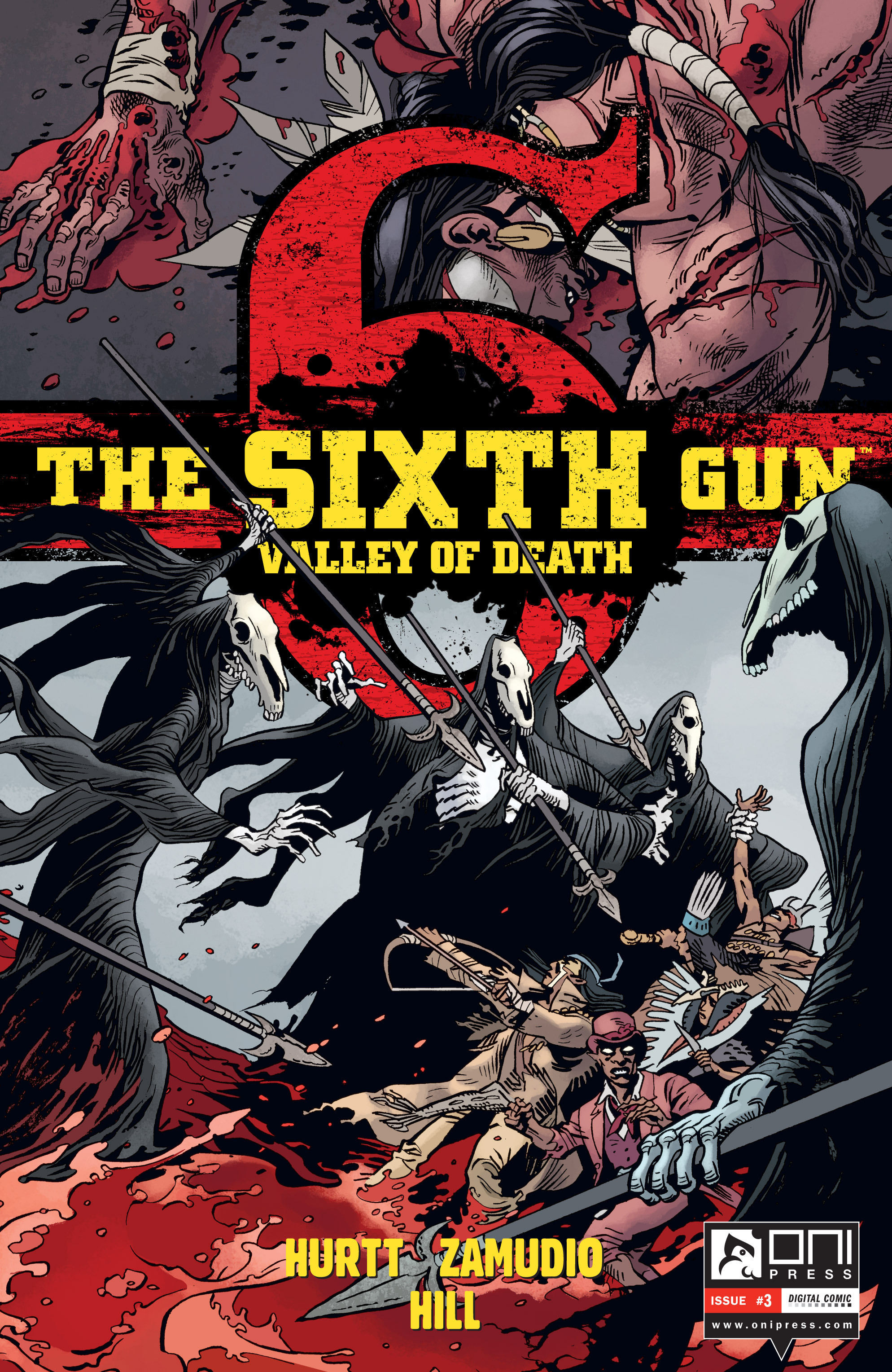 Read online The Sixth Gun: Valley of Death comic -  Issue #3 - 1