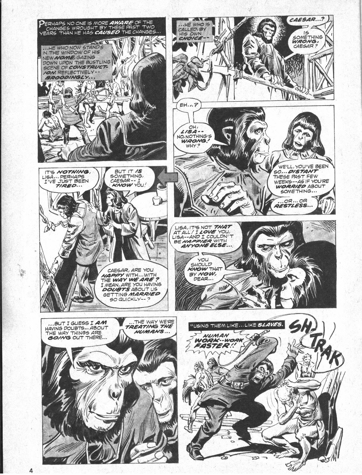 Read online Planet of the Apes comic -  Issue #22 - 4
