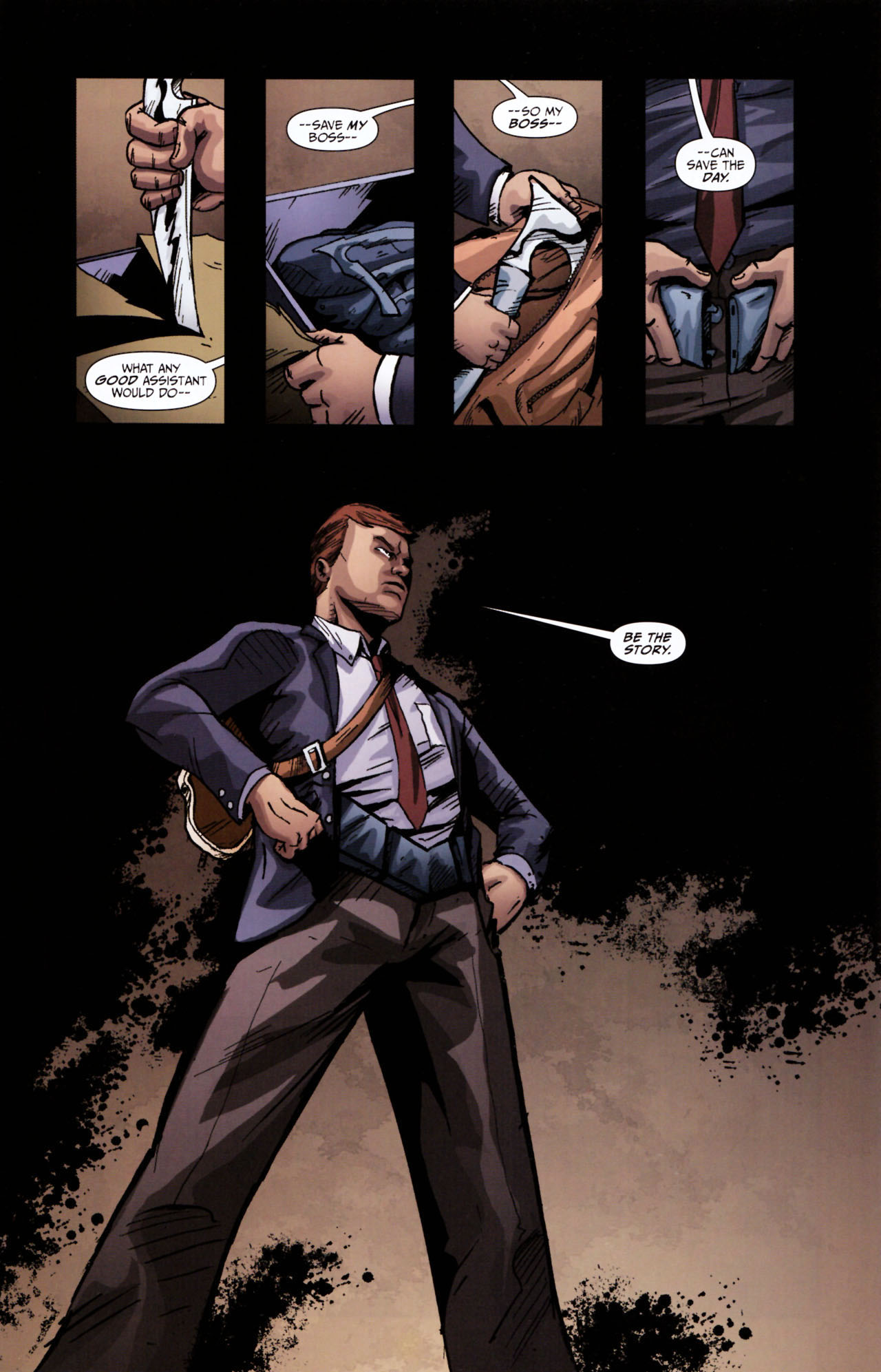 Read online Caped comic -  Issue #4 - 8