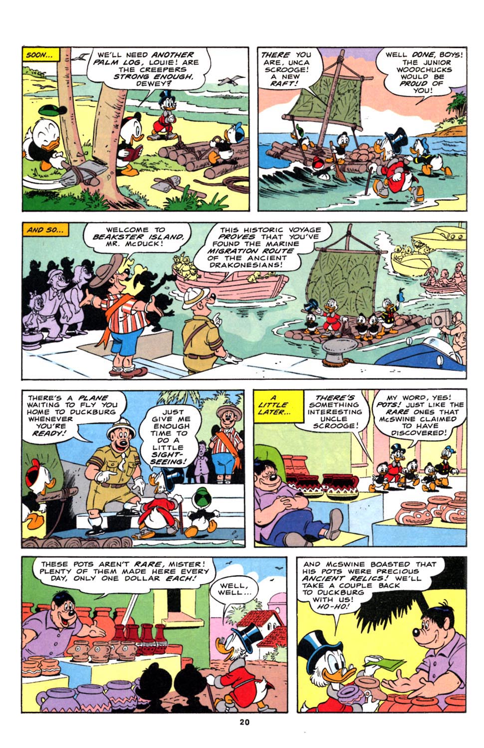 Read online Uncle Scrooge (1953) comic -  Issue #244 - 22