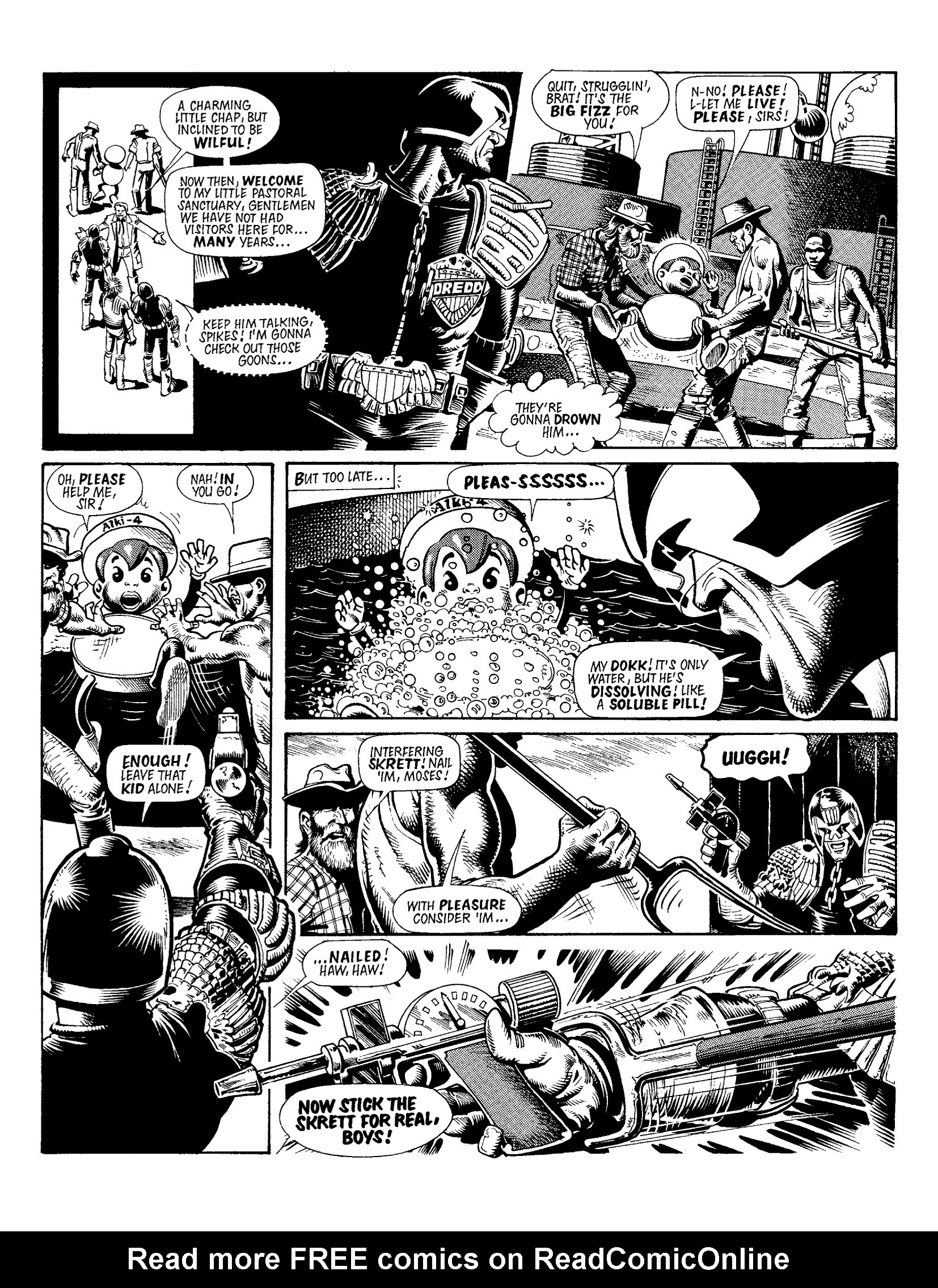 Read online Judge Dredd: The Cursed Earth Uncensored comic -  Issue # TPB - 116