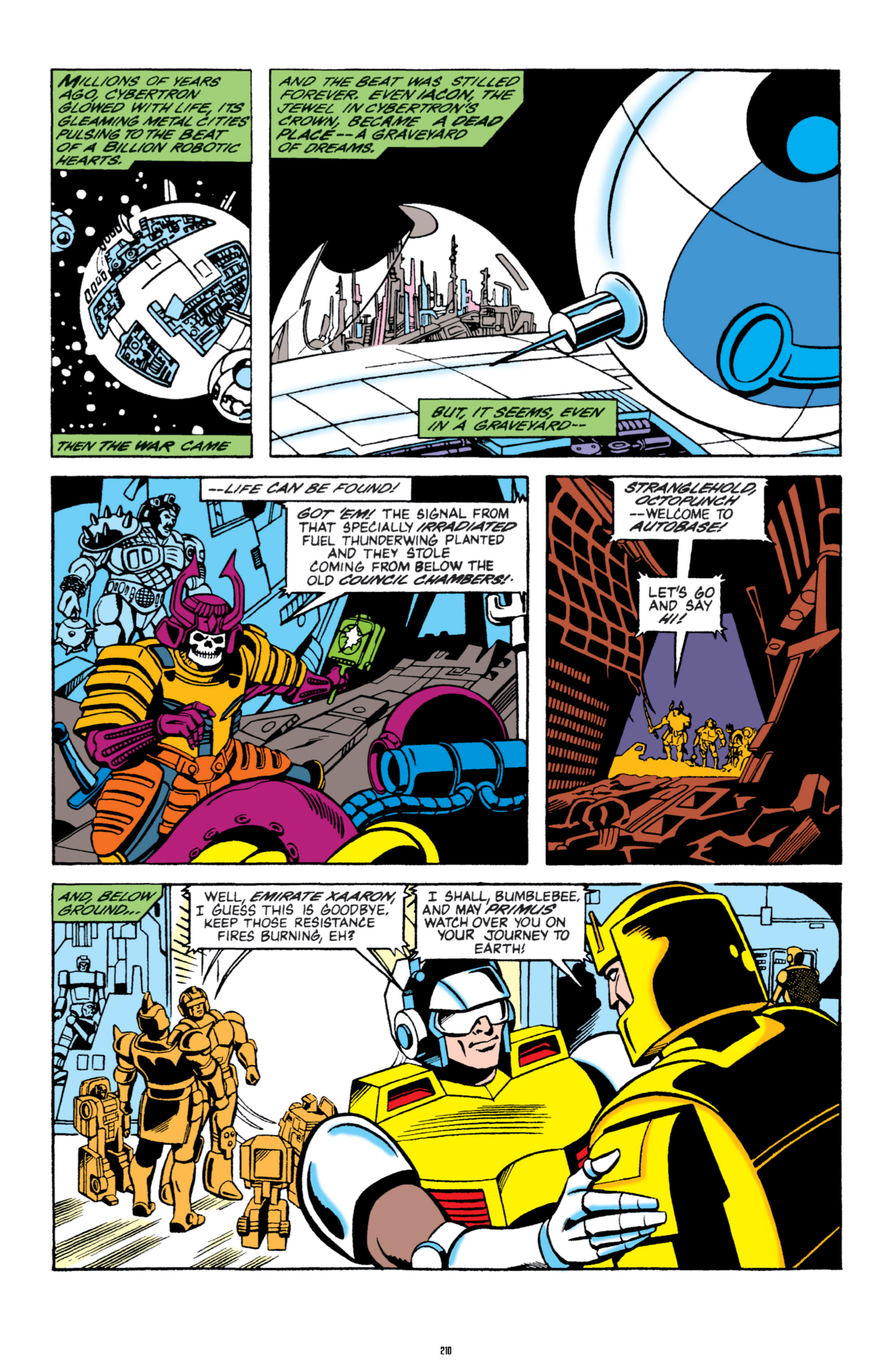 Read online The Transformers Classics comic -  Issue # TPB 5 - 211