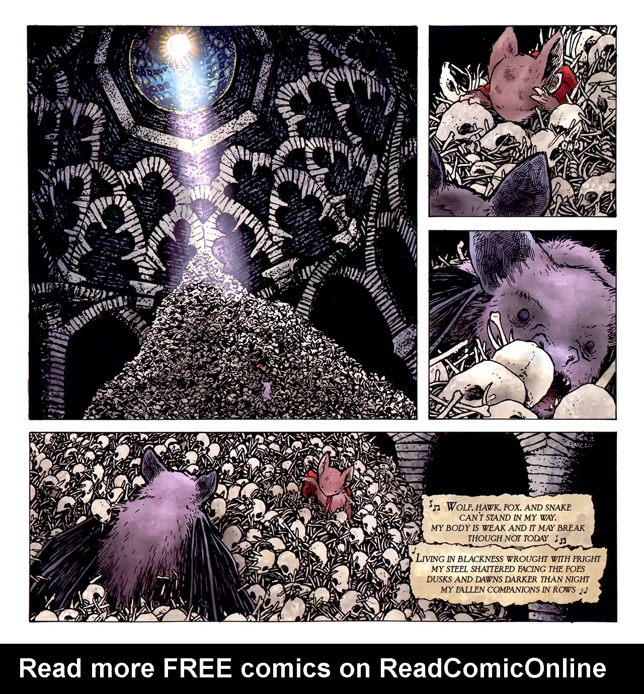 Read online Mouse Guard: Winter 1152 comic -  Issue #4 - 16