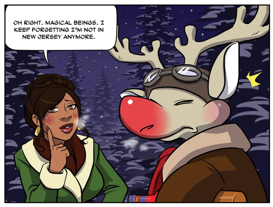 Read online Santa Versus Dracula comic -  Issue # TPB - 27