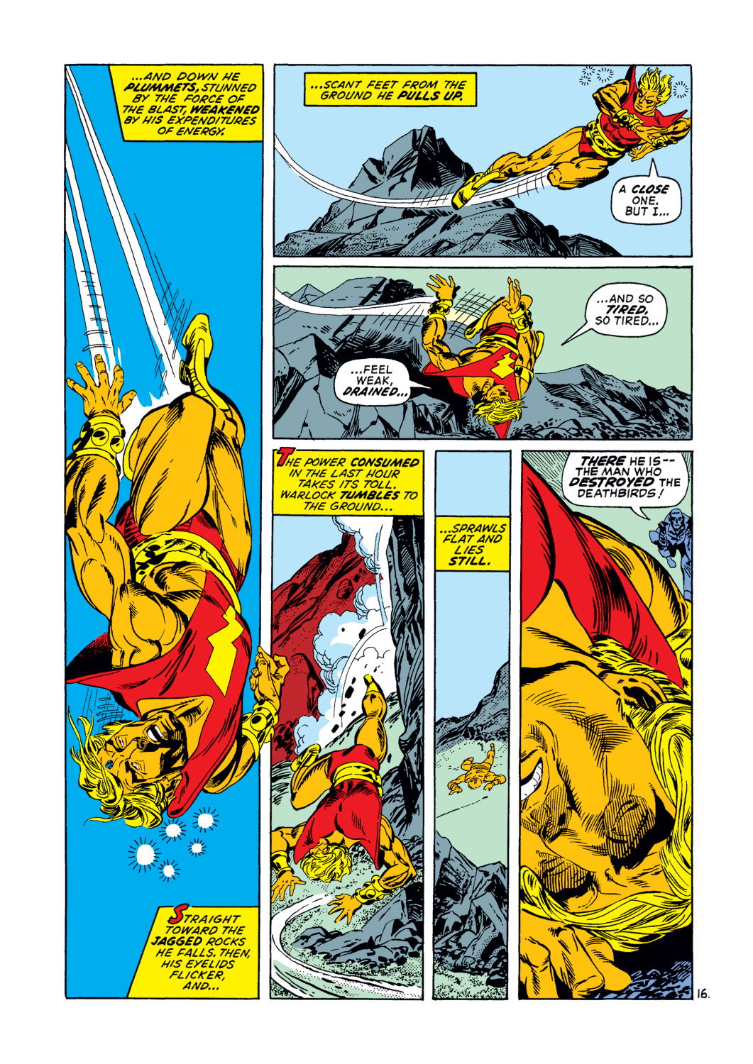 Read online Warlock (1972) comic -  Issue #5 - 17