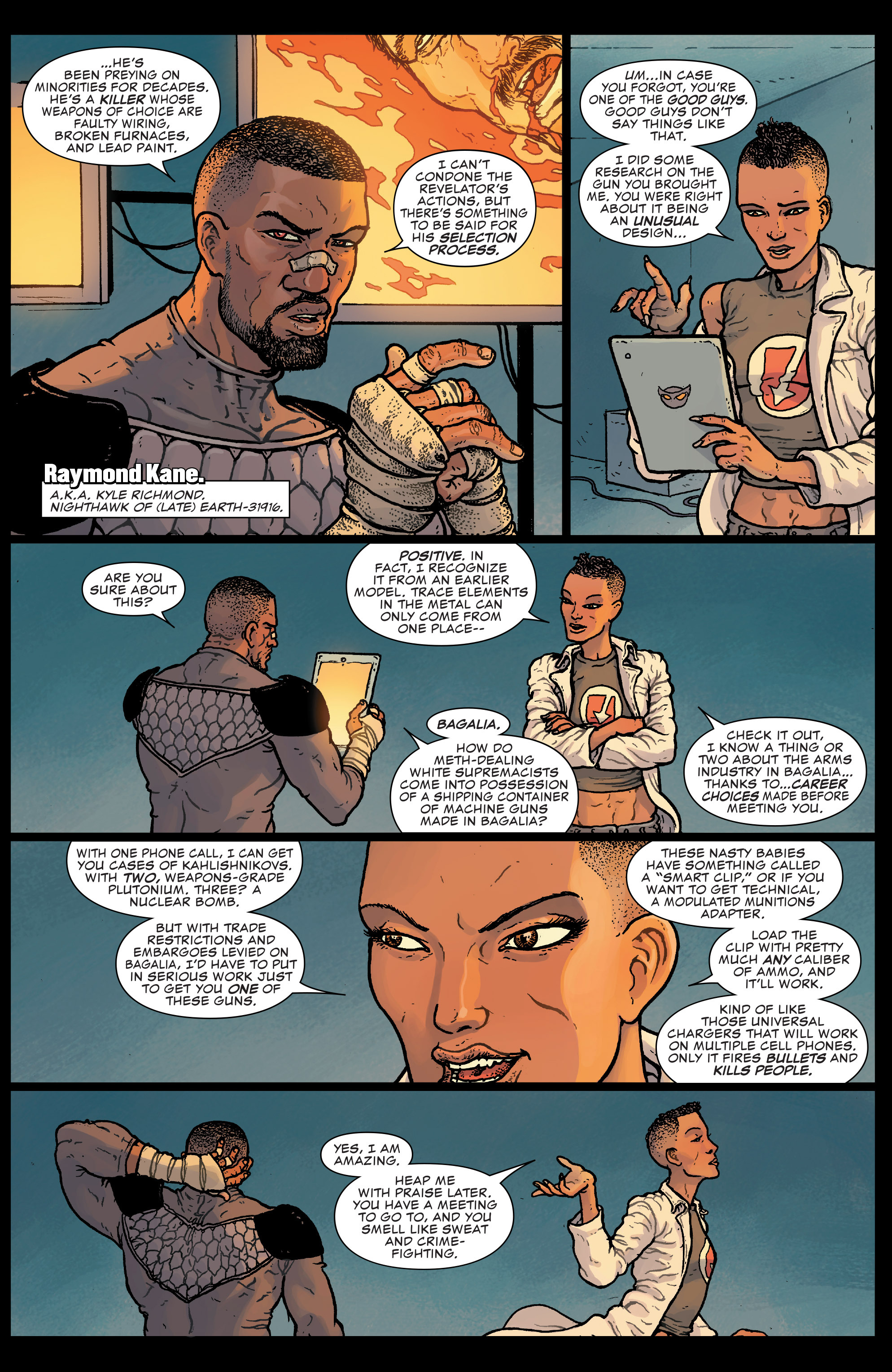 Read online Nighthawk (2016) comic -  Issue #1 - 13