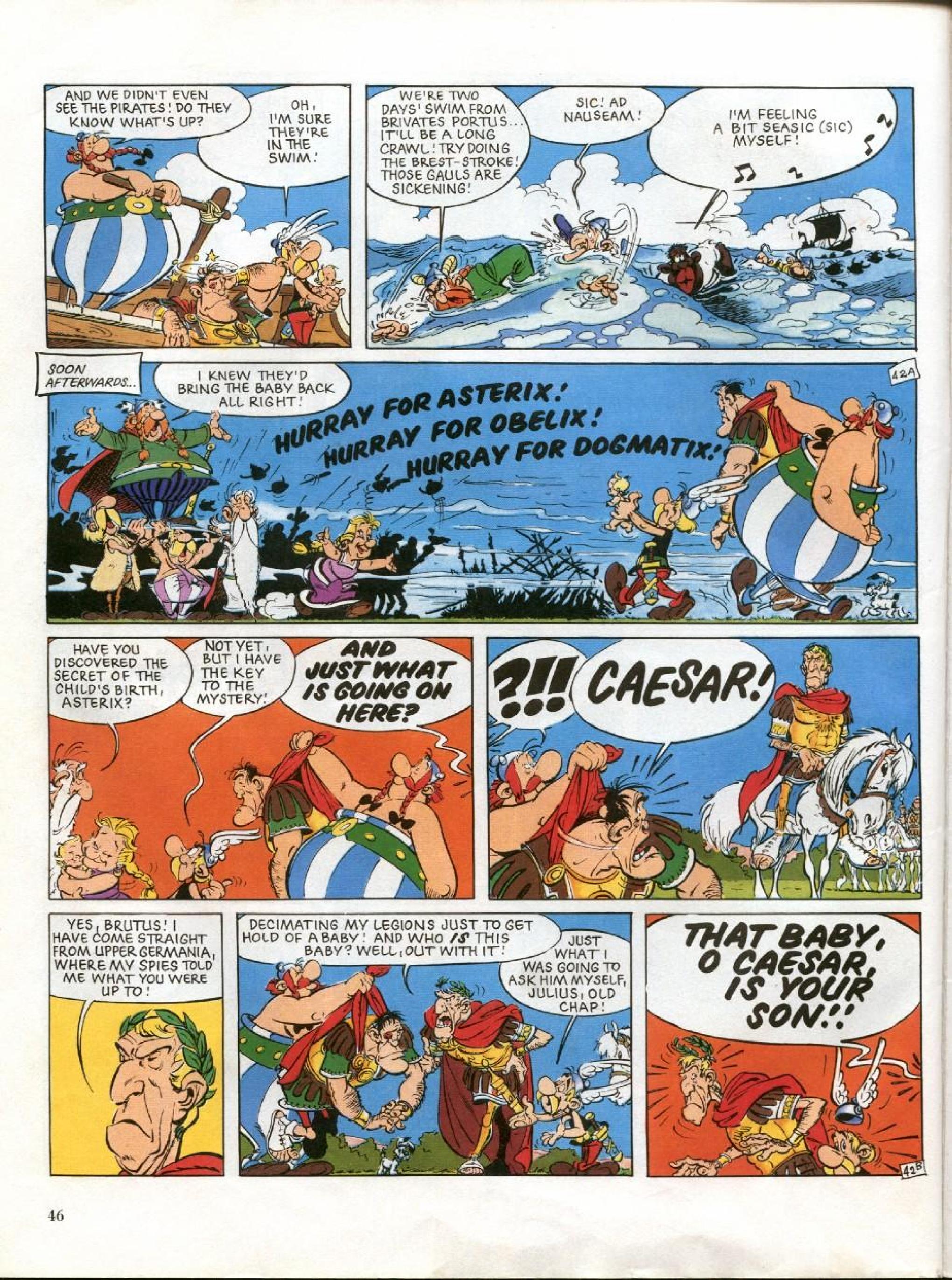 Read online Asterix comic - Issue #27.