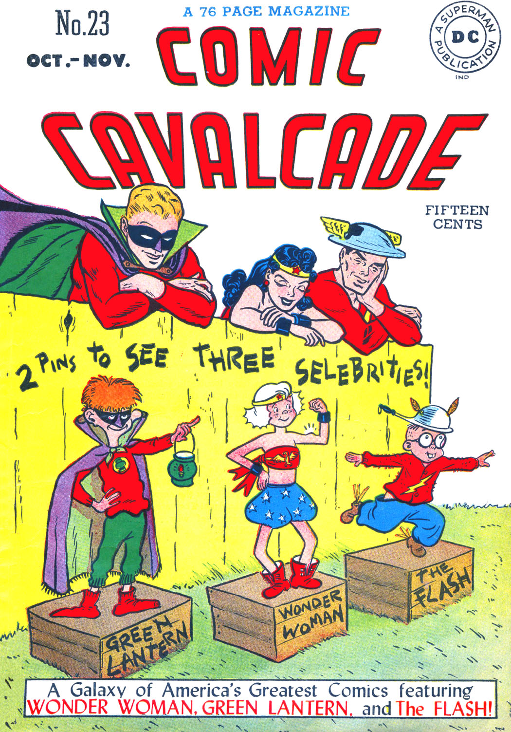 Read online Comic Cavalcade comic -  Issue #23 - 1