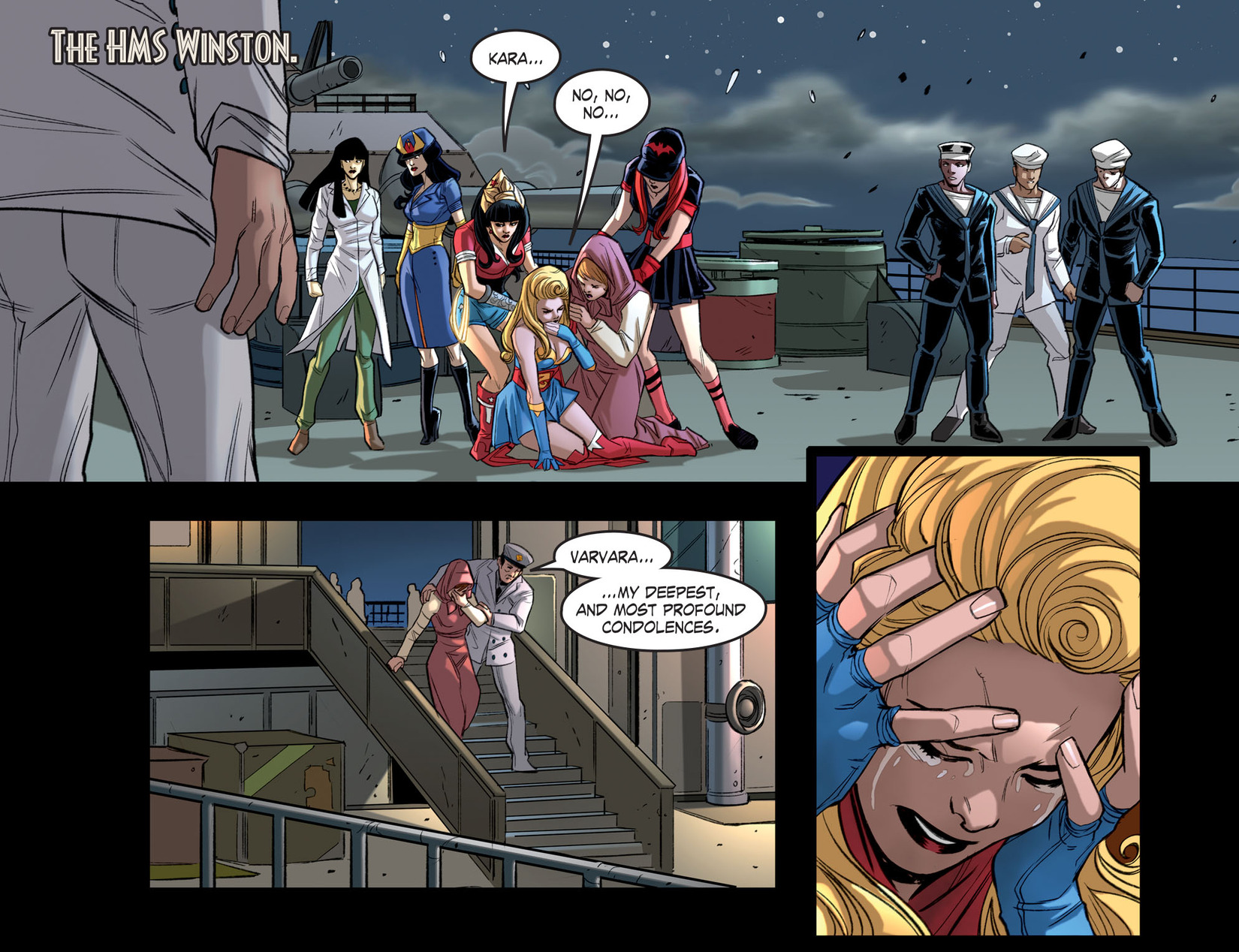 Read online DC Comics: Bombshells comic -  Issue #36 - 17