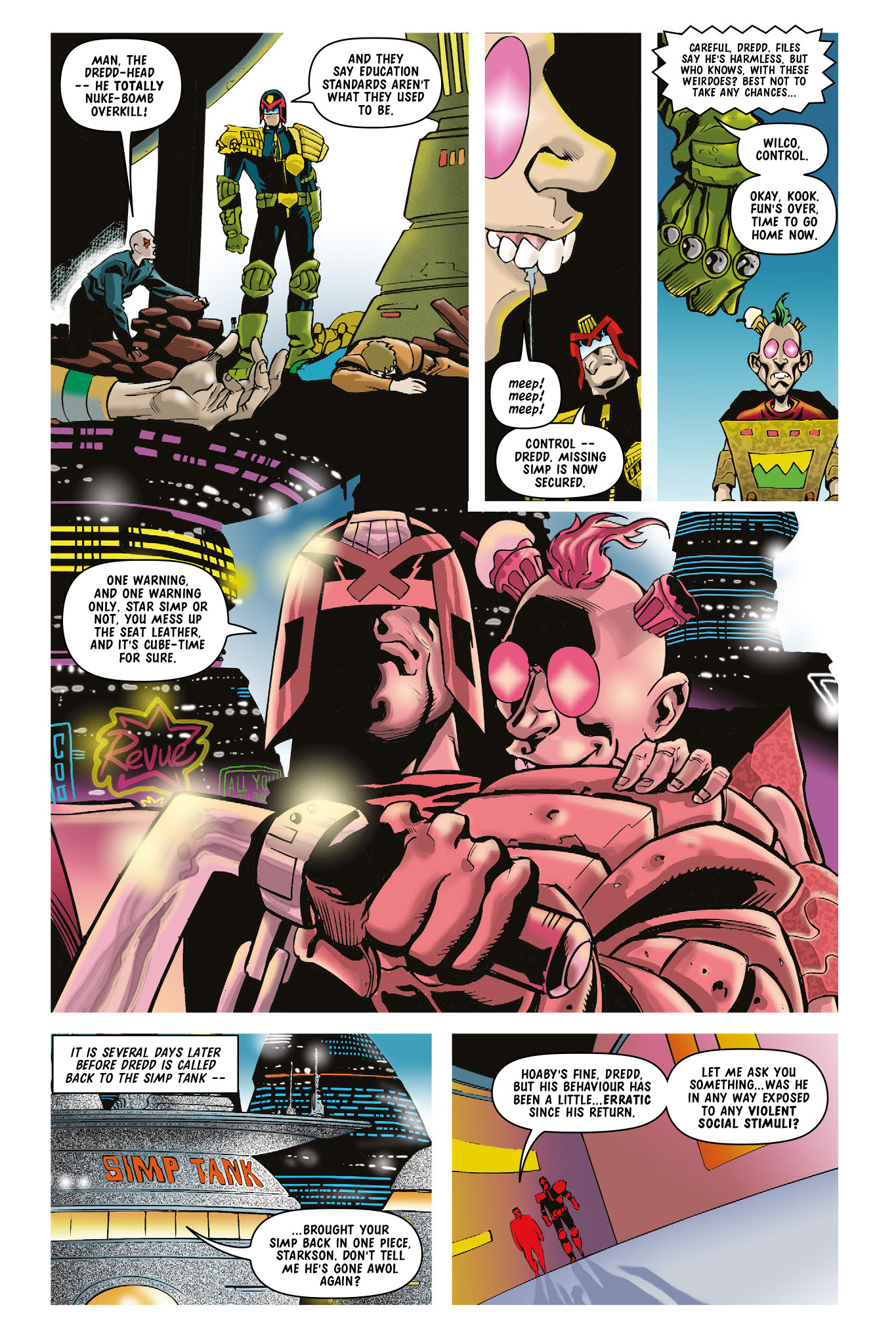 Read online Judge Dredd: The Complete Case Files comic -  Issue # TPB 36 (Part 3) - 35