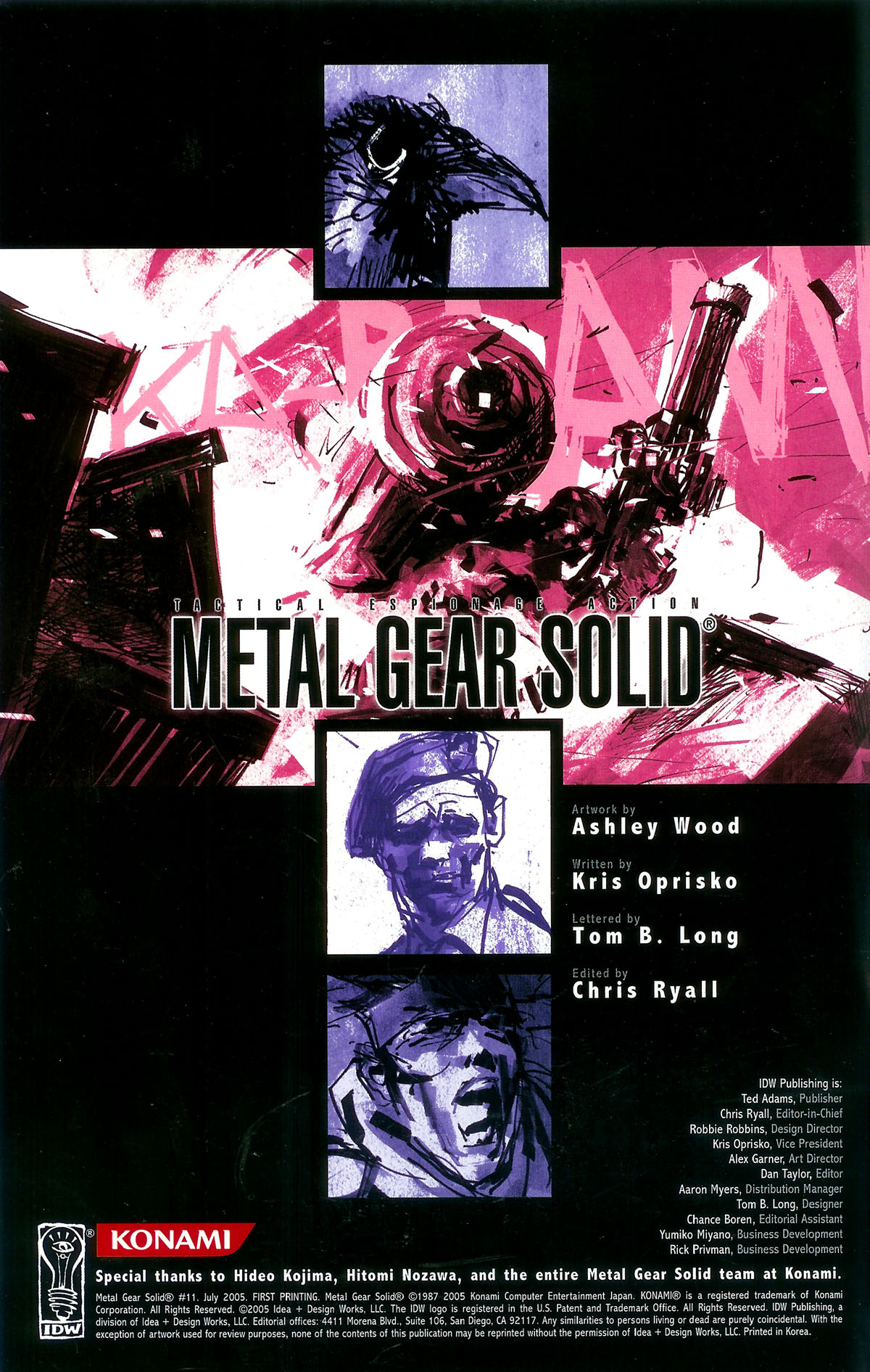 Read online Metal Gear Solid comic -  Issue #11 - 2