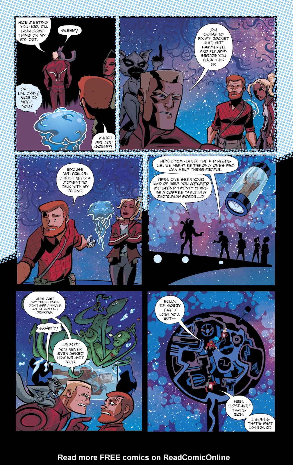 Cave Carson Has An Interstellar Eye issue 6 - Page 8