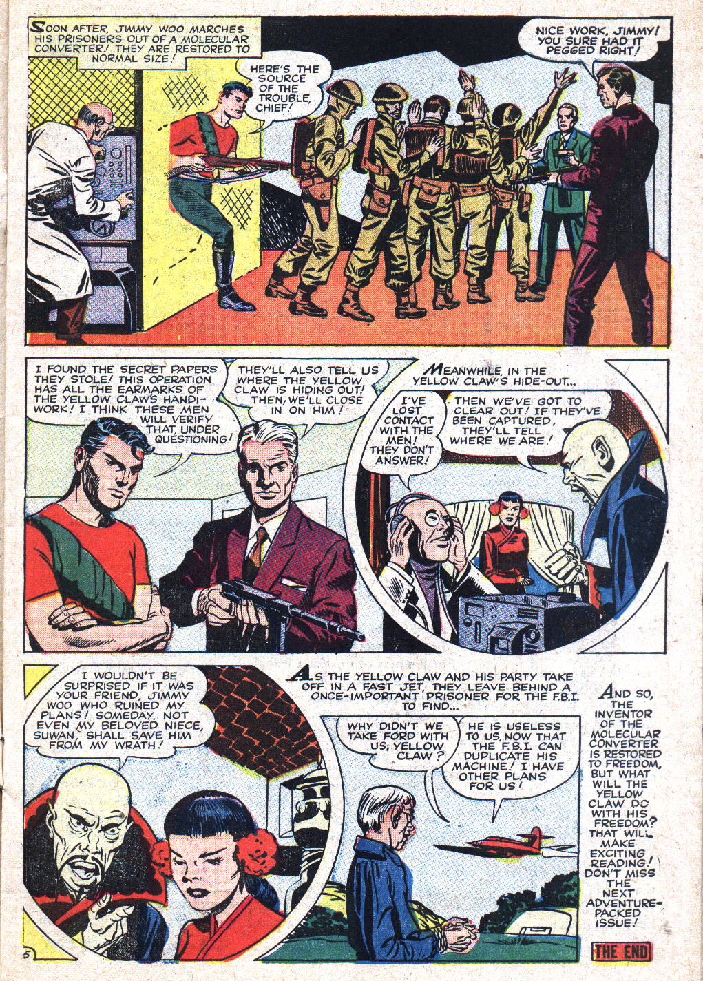 Read online Yellow Claw comic -  Issue #3 - 7