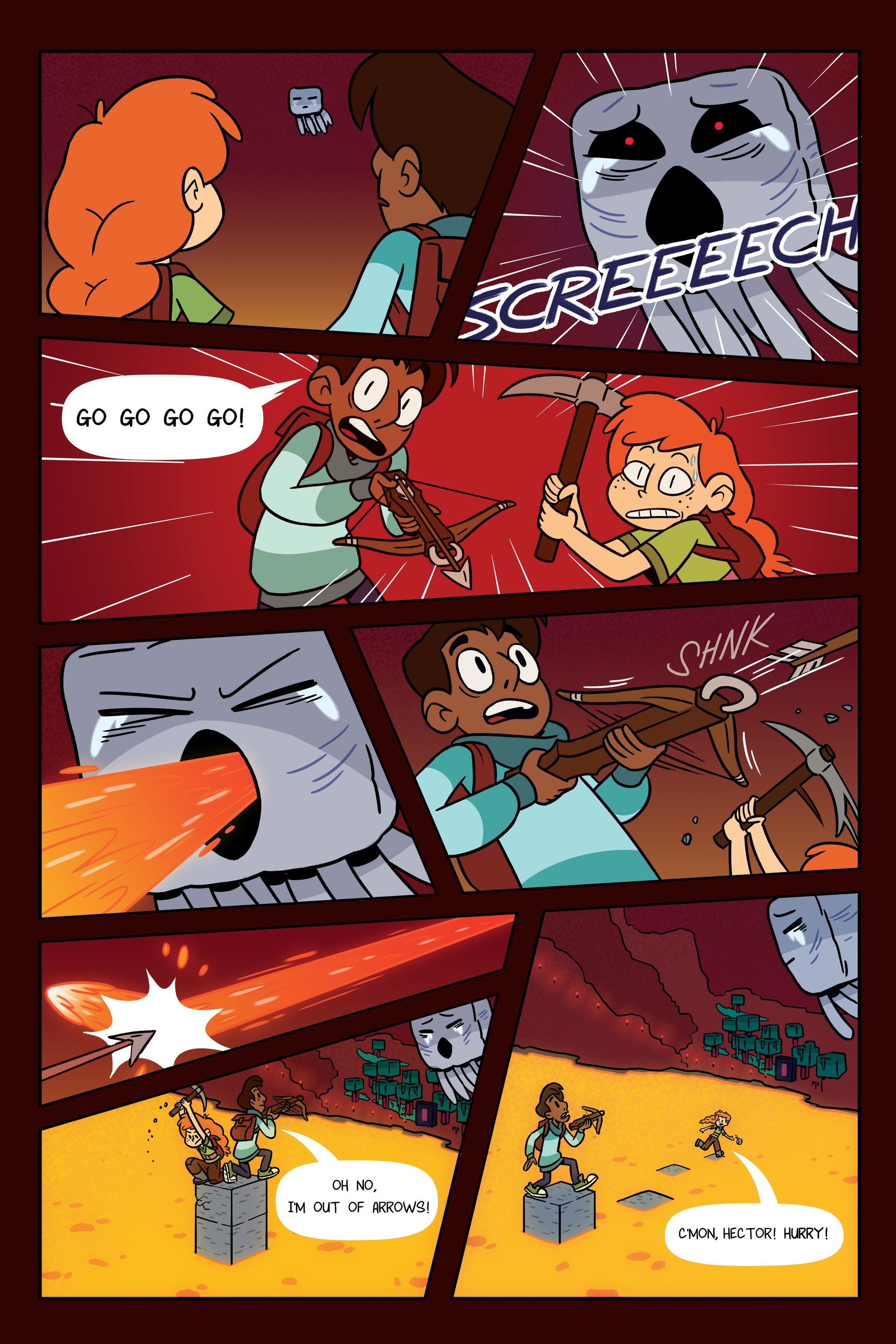 Read online Minecraft: Open World – Into the Nether comic -  Issue # TPB - 63