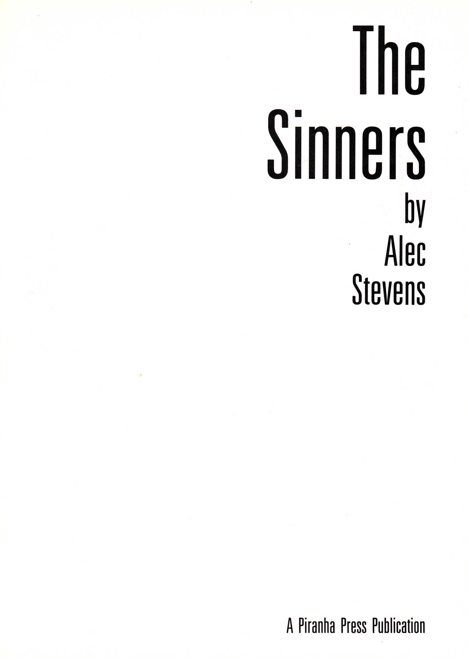 Read online The Sinners comic -  Issue # Full - 5