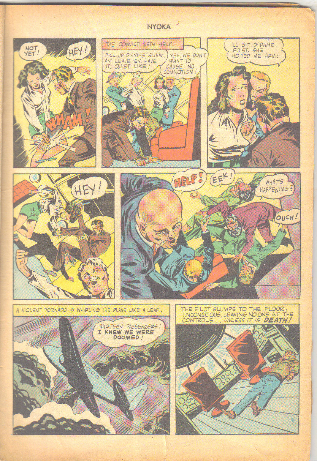 Read online Nyoka the Jungle Girl (1945) comic -  Issue #7 - 9