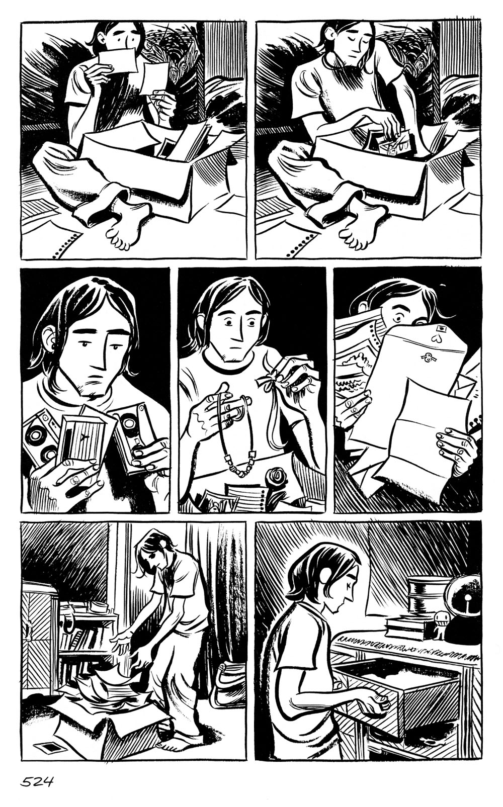 Read online Blankets comic -  Issue #3 - 149