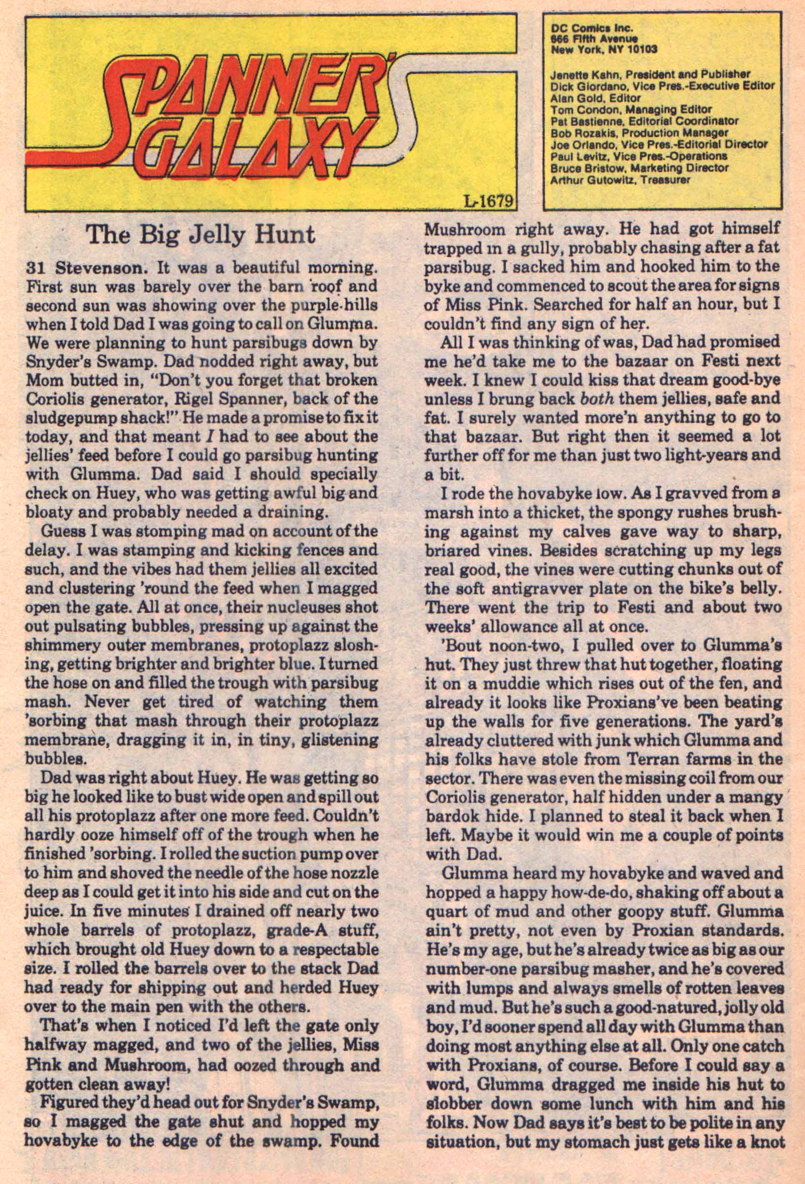 Read online Spanner's Galaxy comic -  Issue #1 - 25