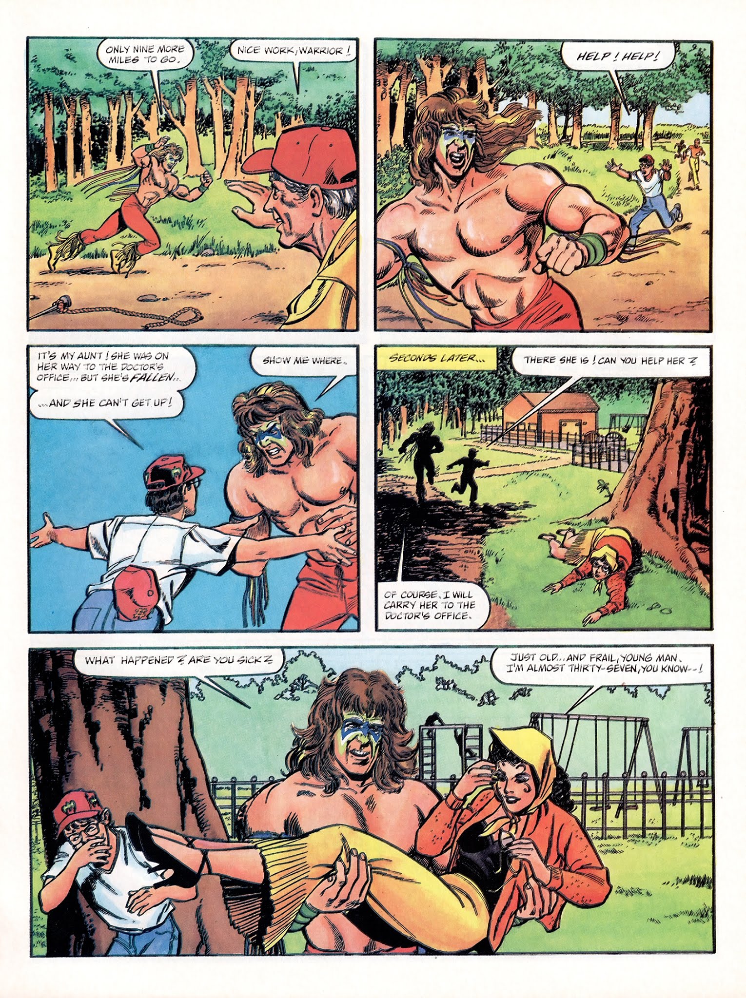 Read online WWF Battlemania comic -  Issue #2 - 13