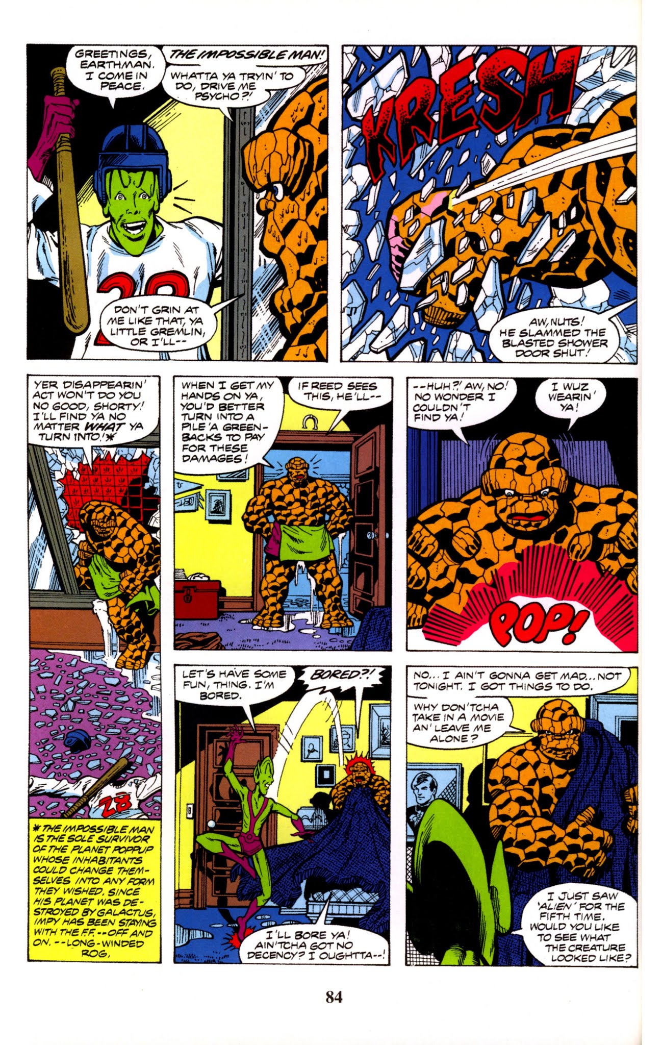 Read online Fantastic Four Visionaries: George Perez comic -  Issue # TPB 2 (Part 1) - 84