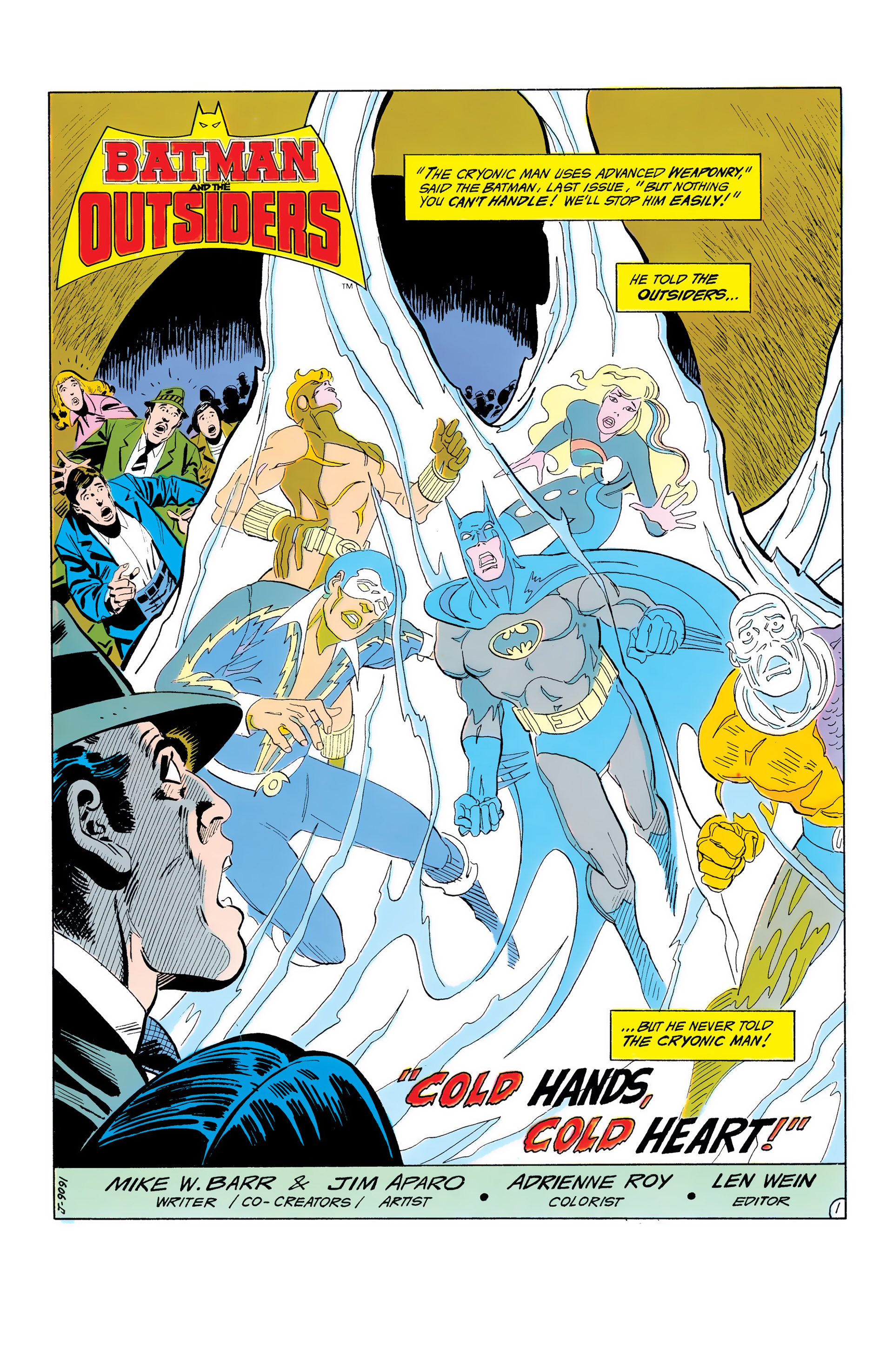 Read online Batman and the Outsiders (1983) comic -  Issue #7 - 2