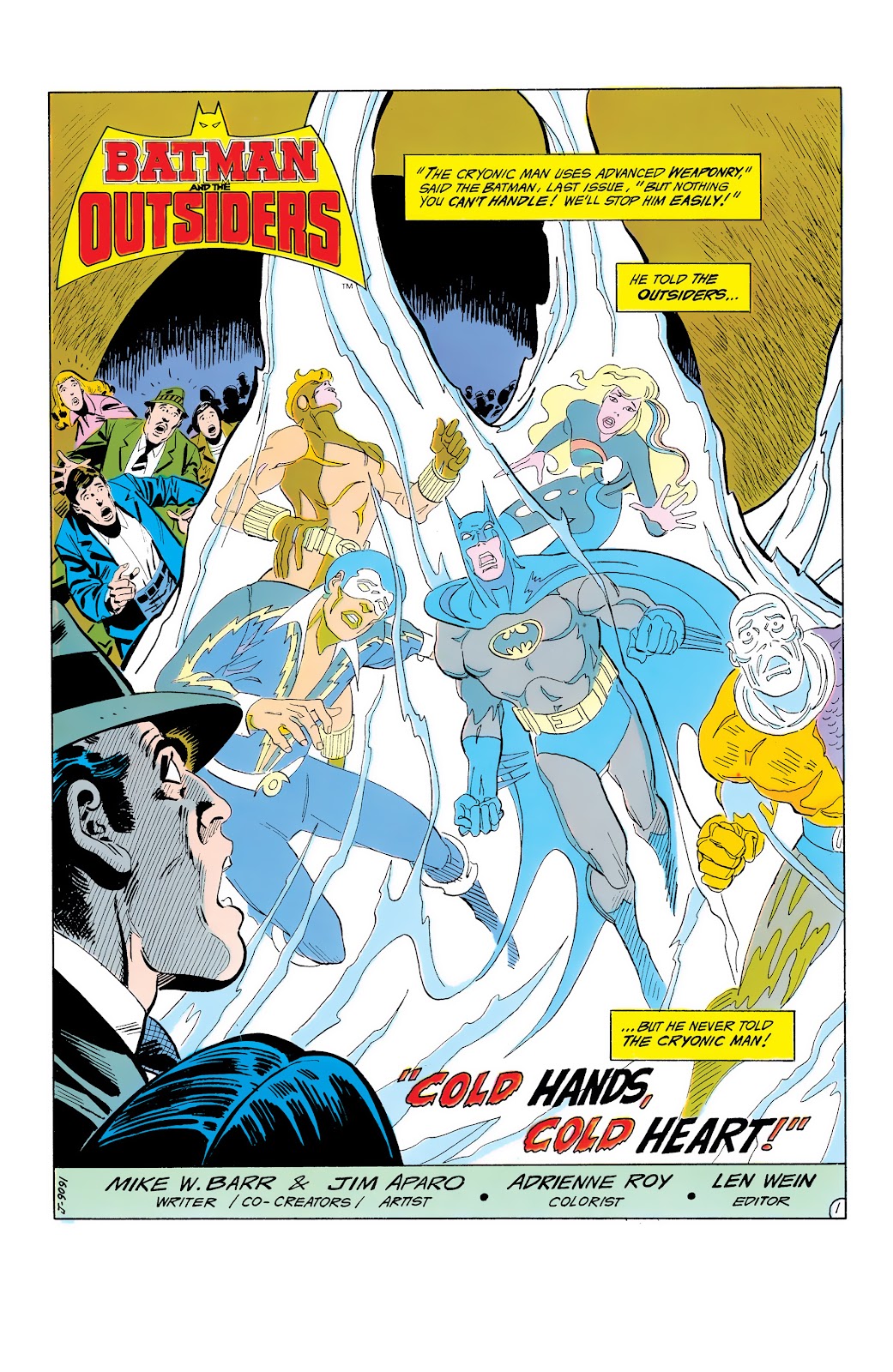 Batman and the Outsiders (1983) issue 7 - Page 2