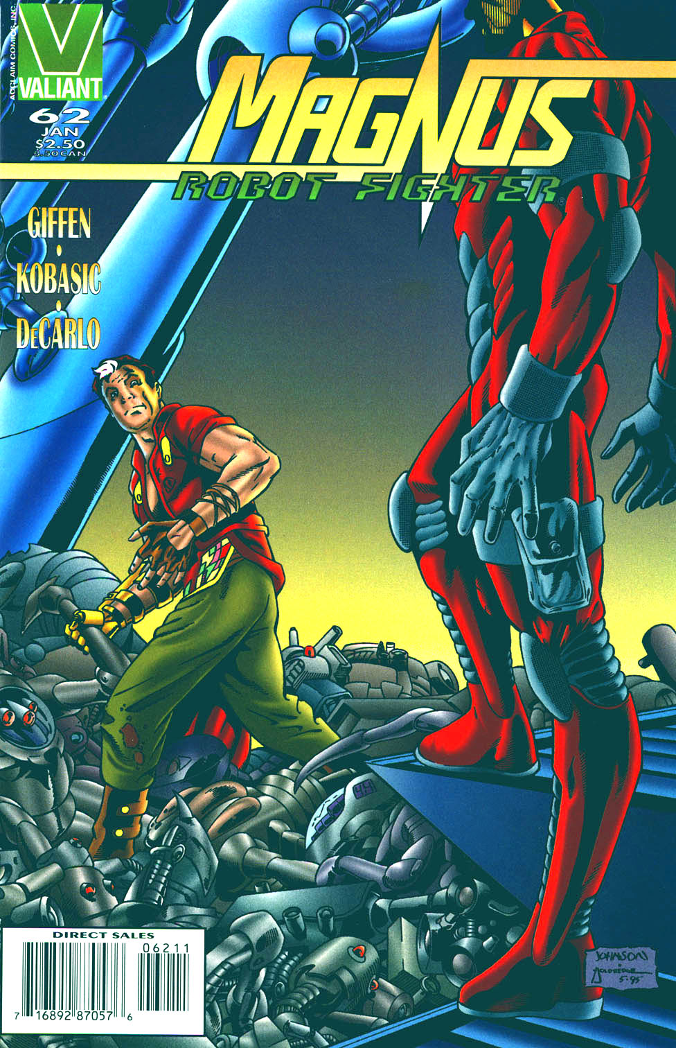 Read online Magnus Robot Fighter (1991) comic -  Issue #62 - 1