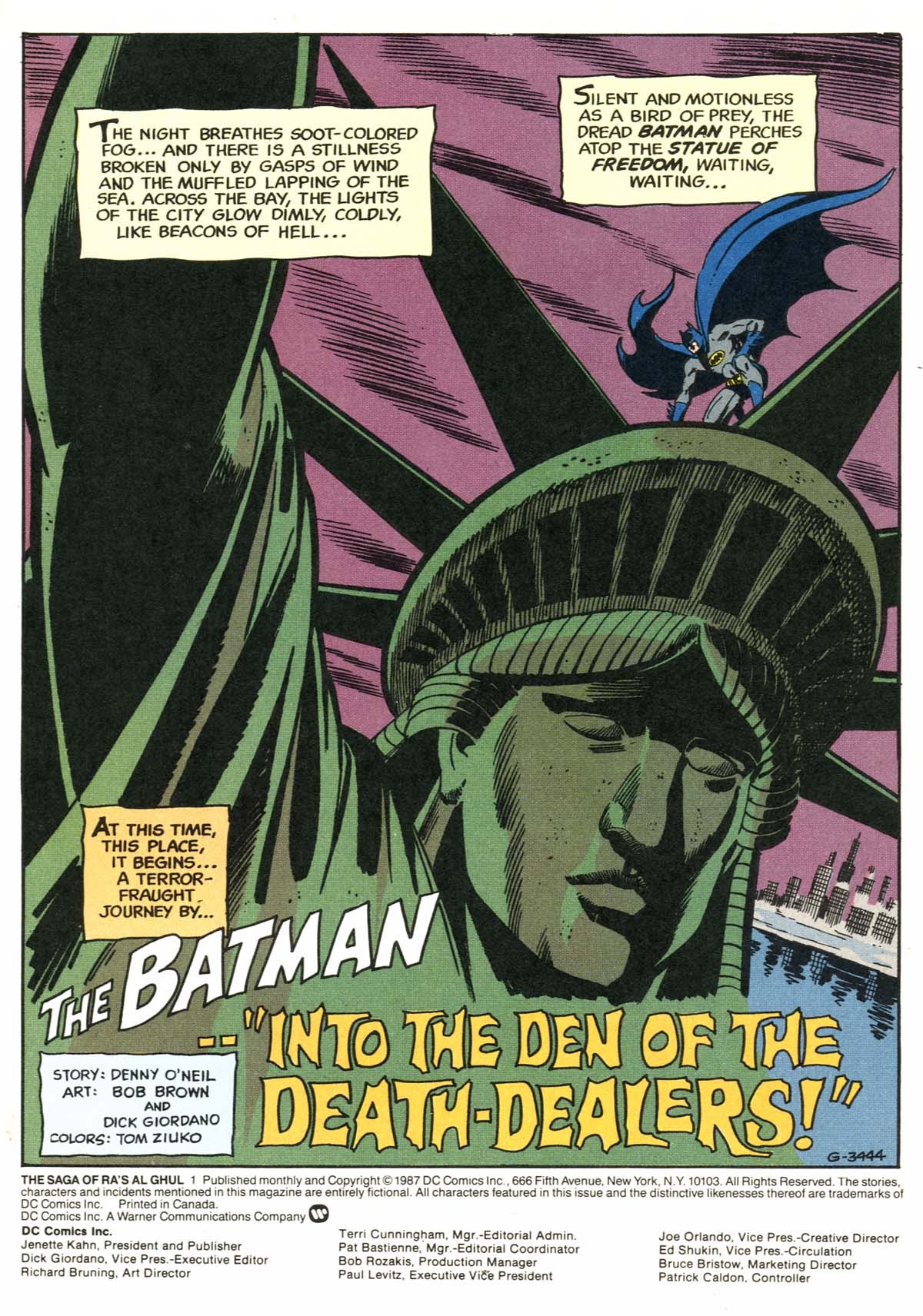 Read online The Saga of Ra's Al Ghul comic -  Issue #1 - 3