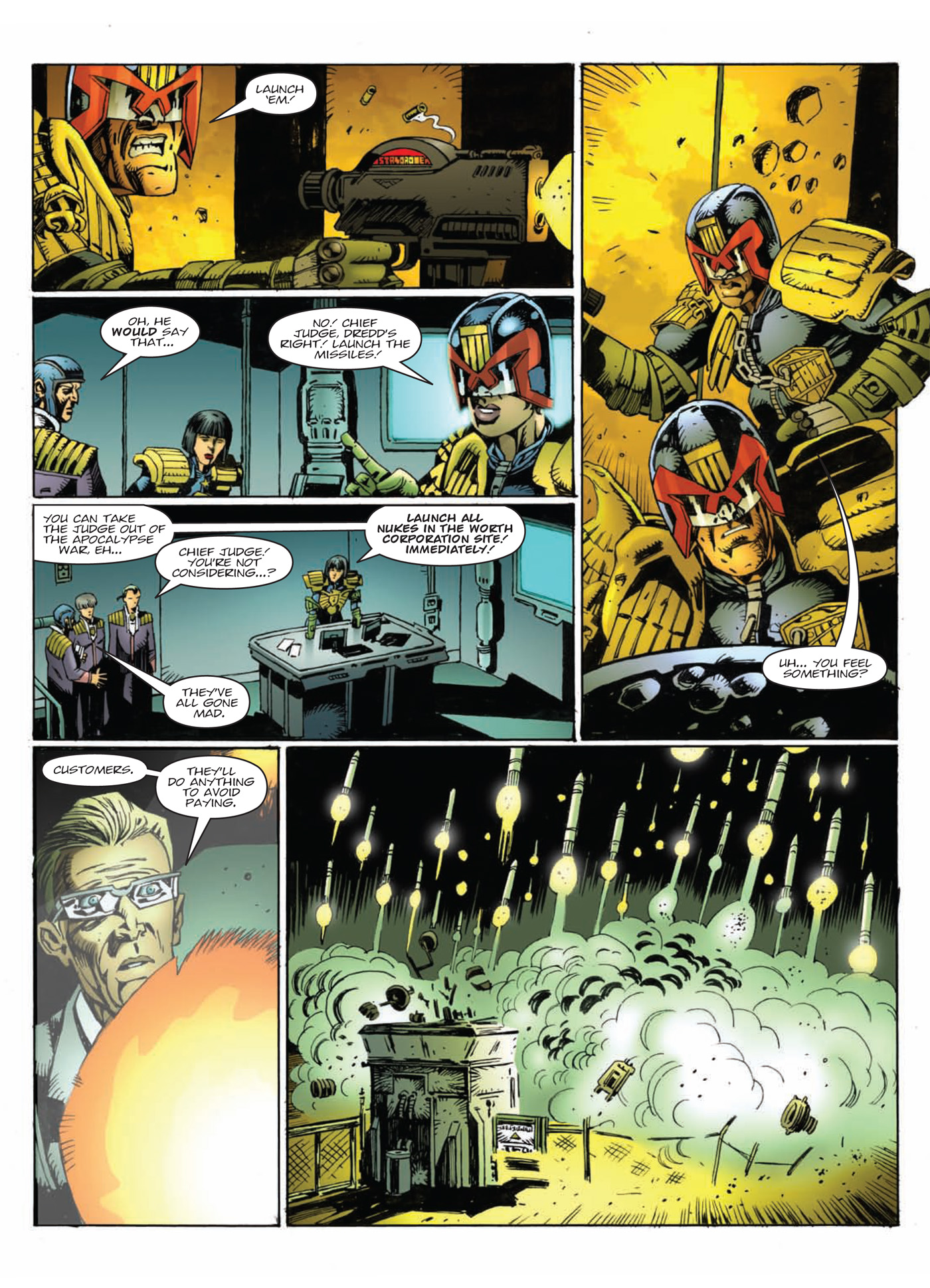 Read online Judge Dredd: Day of Chaos: Fallout comic -  Issue # TPB (Part 2) - 74