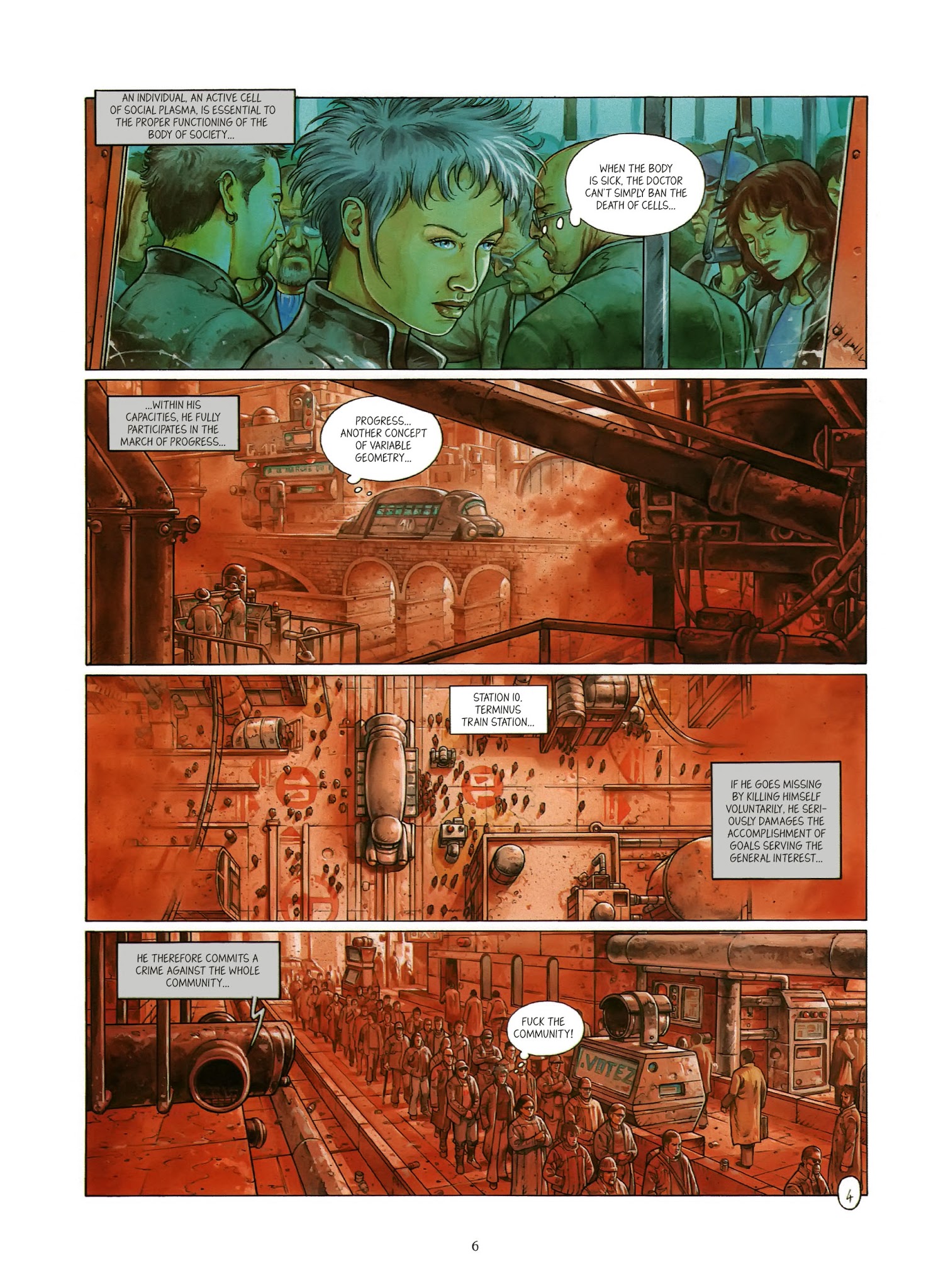 Read online Metronom' comic -  Issue #1 - 4