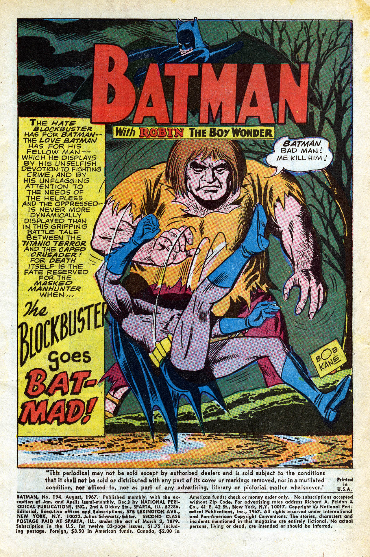 Read online Batman (1940) comic -  Issue #194 - 3