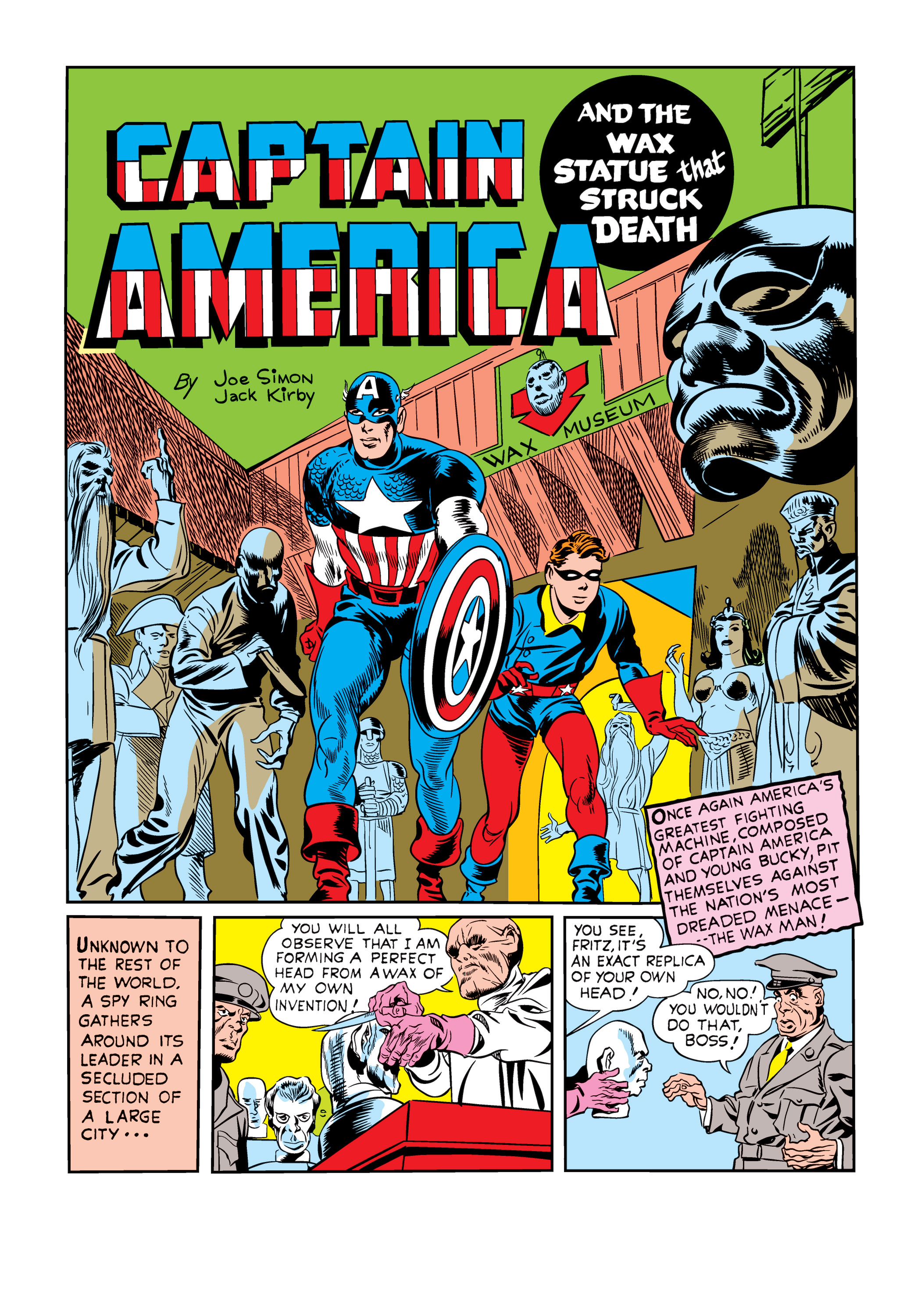 Read online Marvel Masterworks: Golden Age Captain America comic -  Issue # TPB 1 (Part 2) - 9