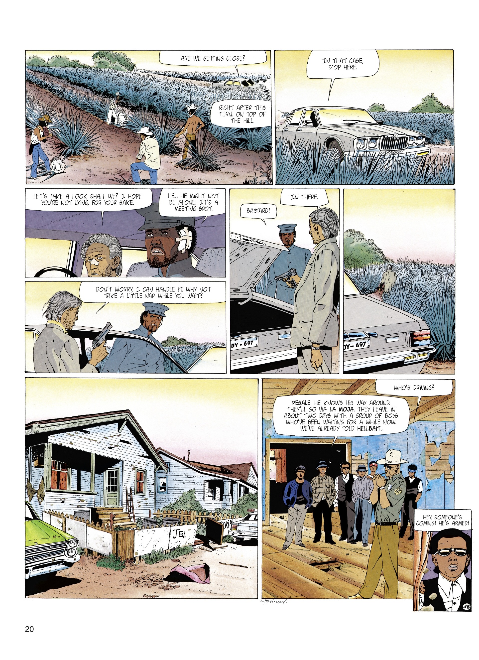 Read online Jessica Blandy comic -  Issue #6 - 20