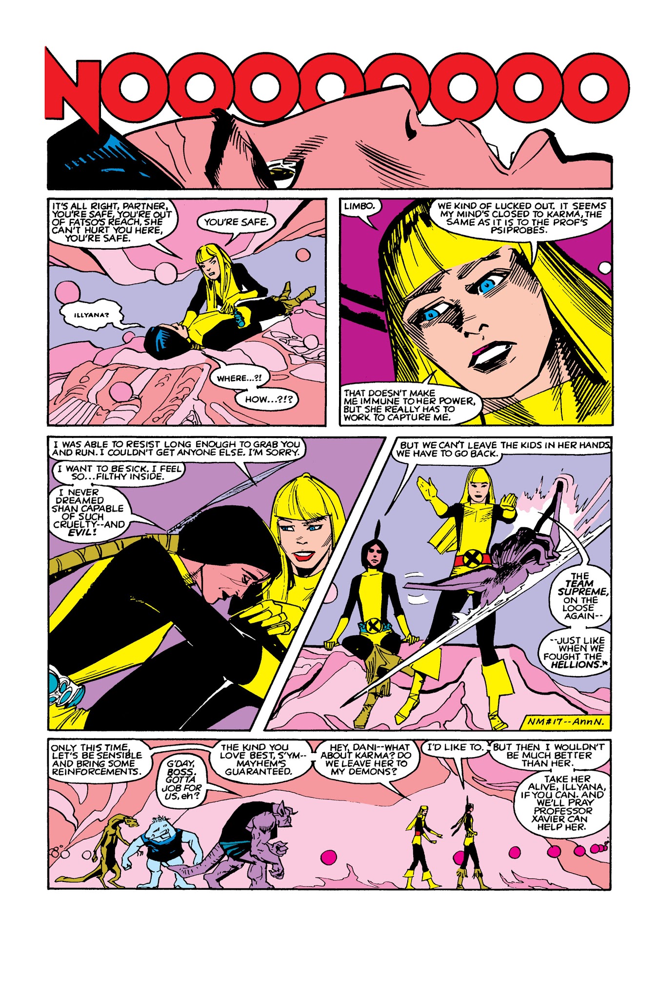 Read online New Mutants Classic comic -  Issue # TPB 4 - 156