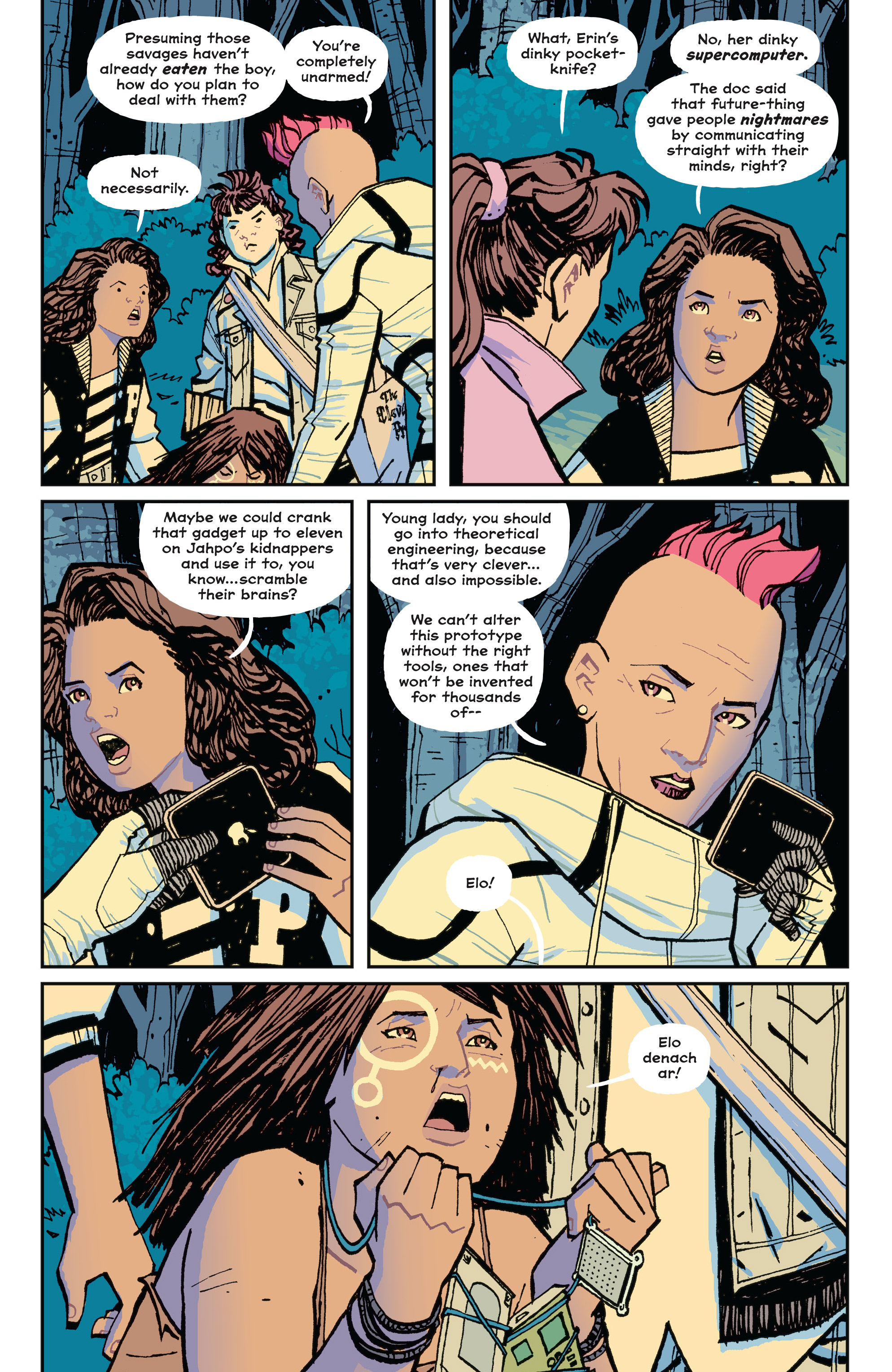 Read online Paper Girls comic -  Issue #15 - 9