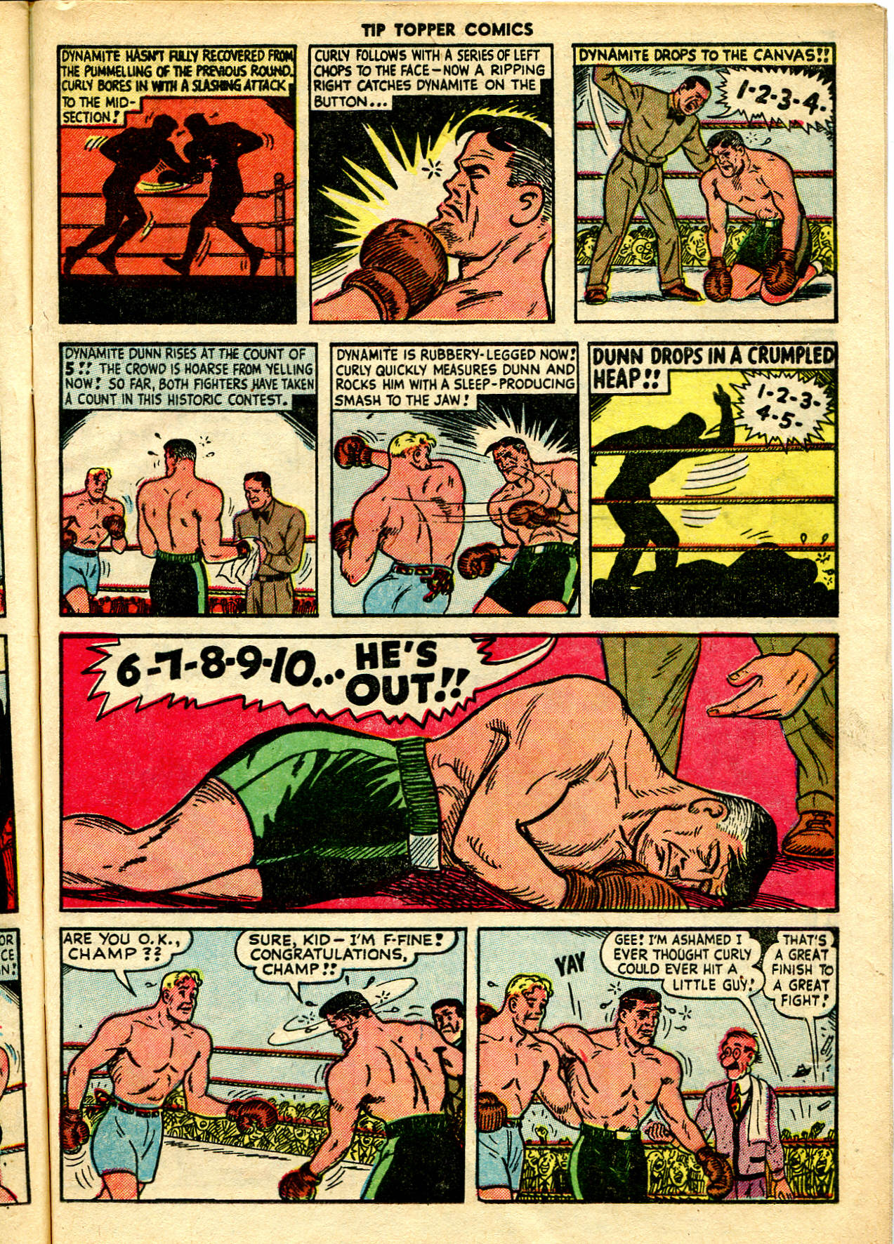 Read online Tip Topper Comics comic -  Issue #15 - 25