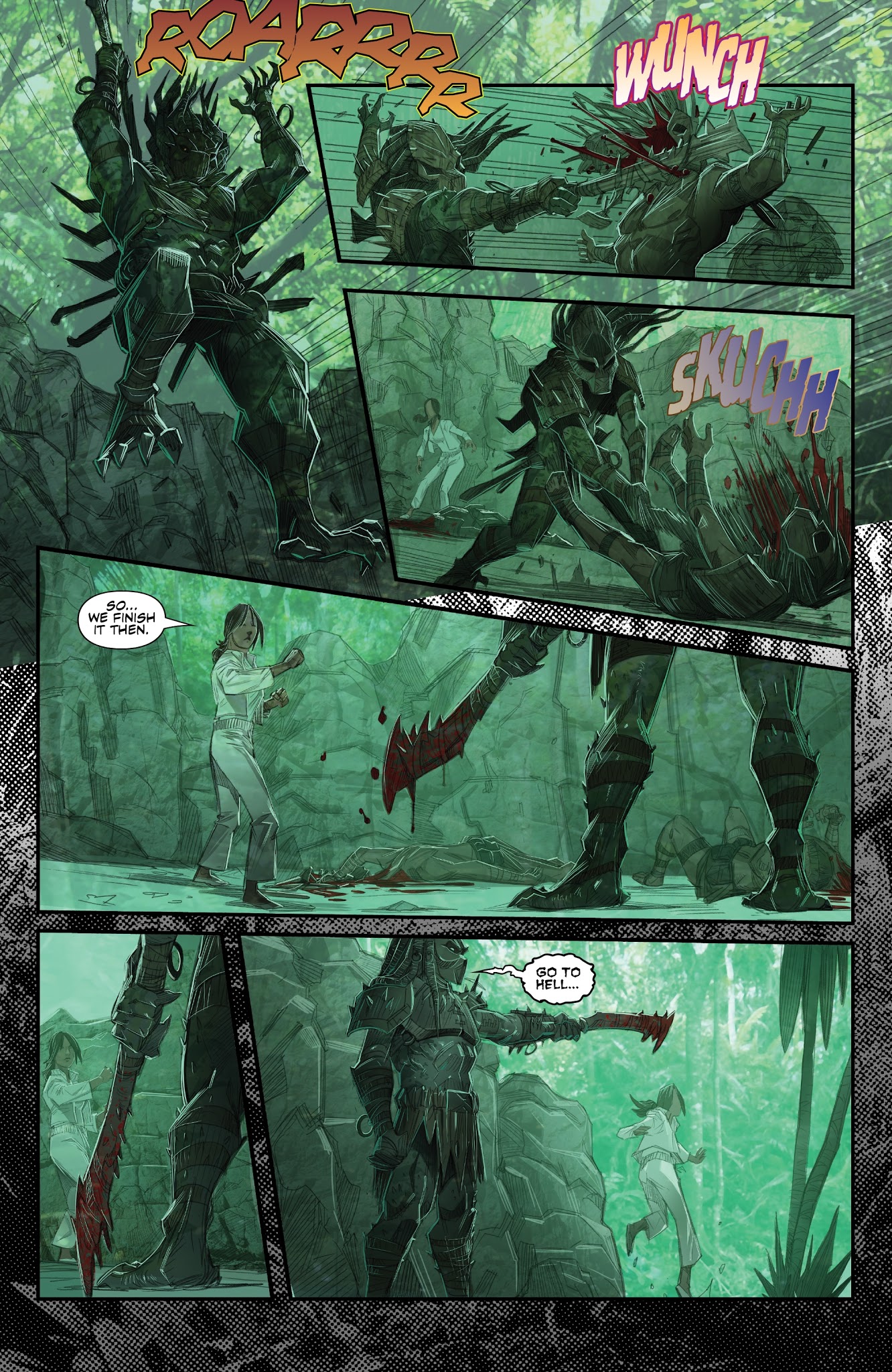 Read online Predator: Hunters comic -  Issue #5 - 14