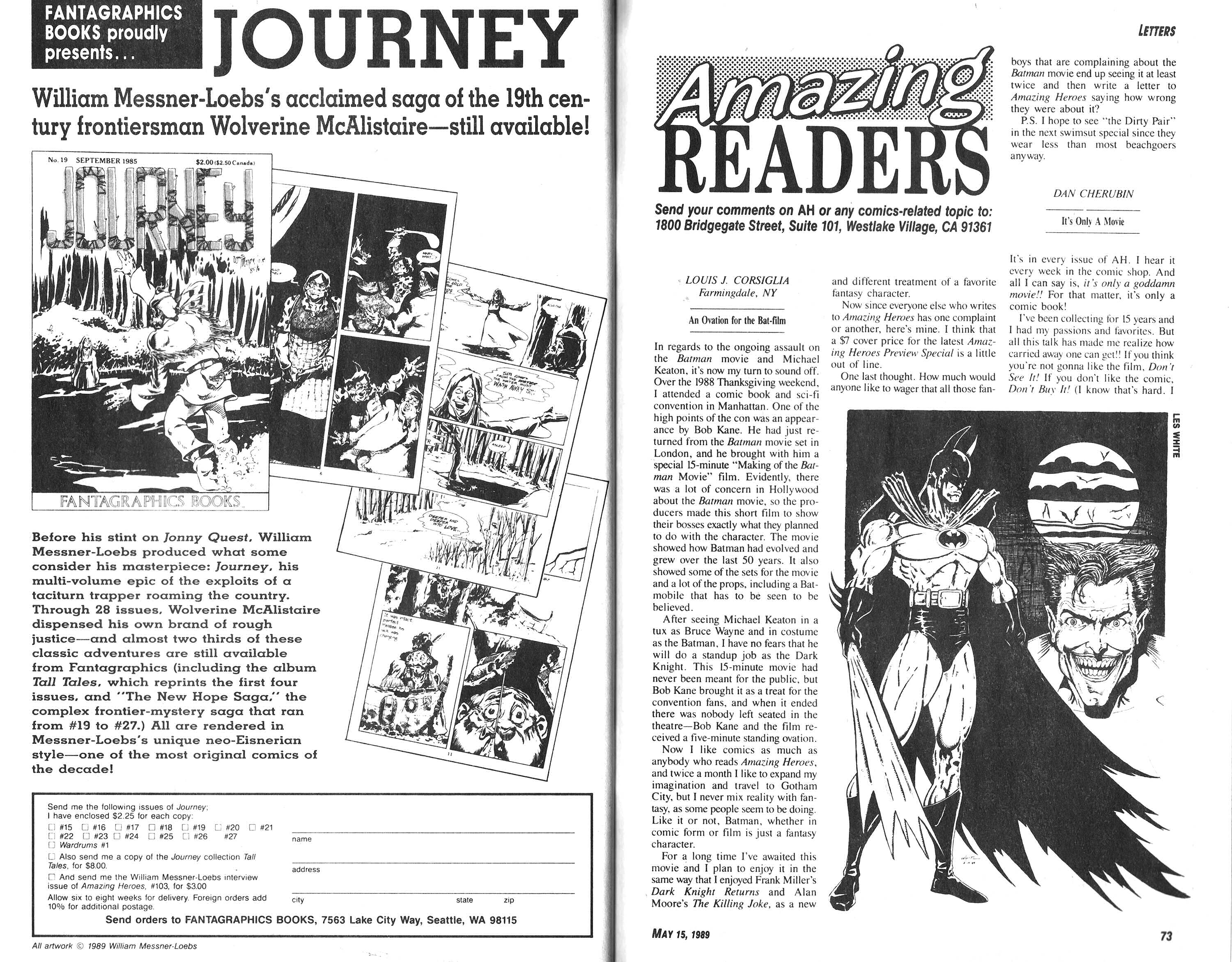 Read online Amazing Heroes comic -  Issue #165 - 37