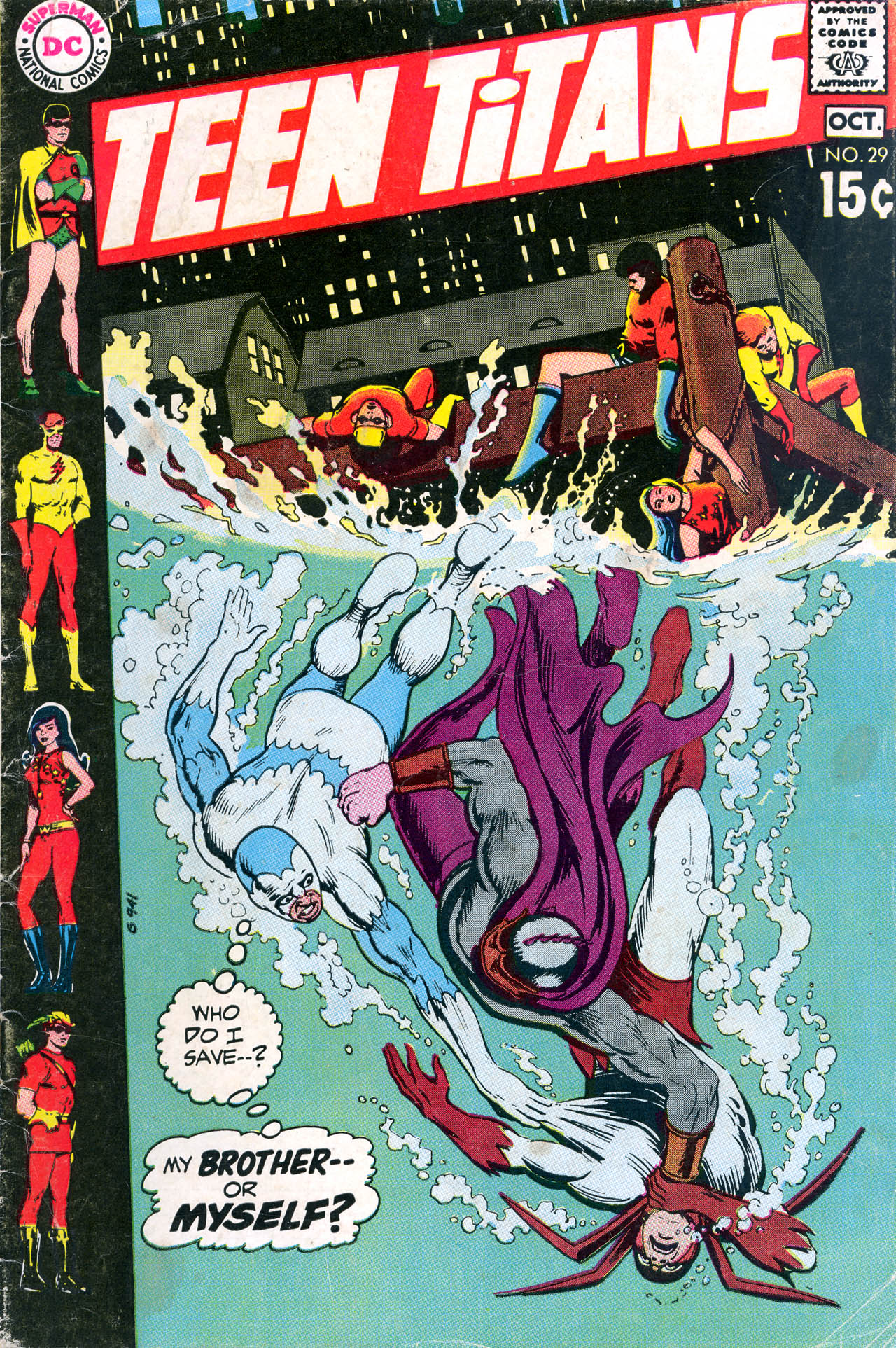 Read online Teen Titans (1966) comic -  Issue #29 - 1