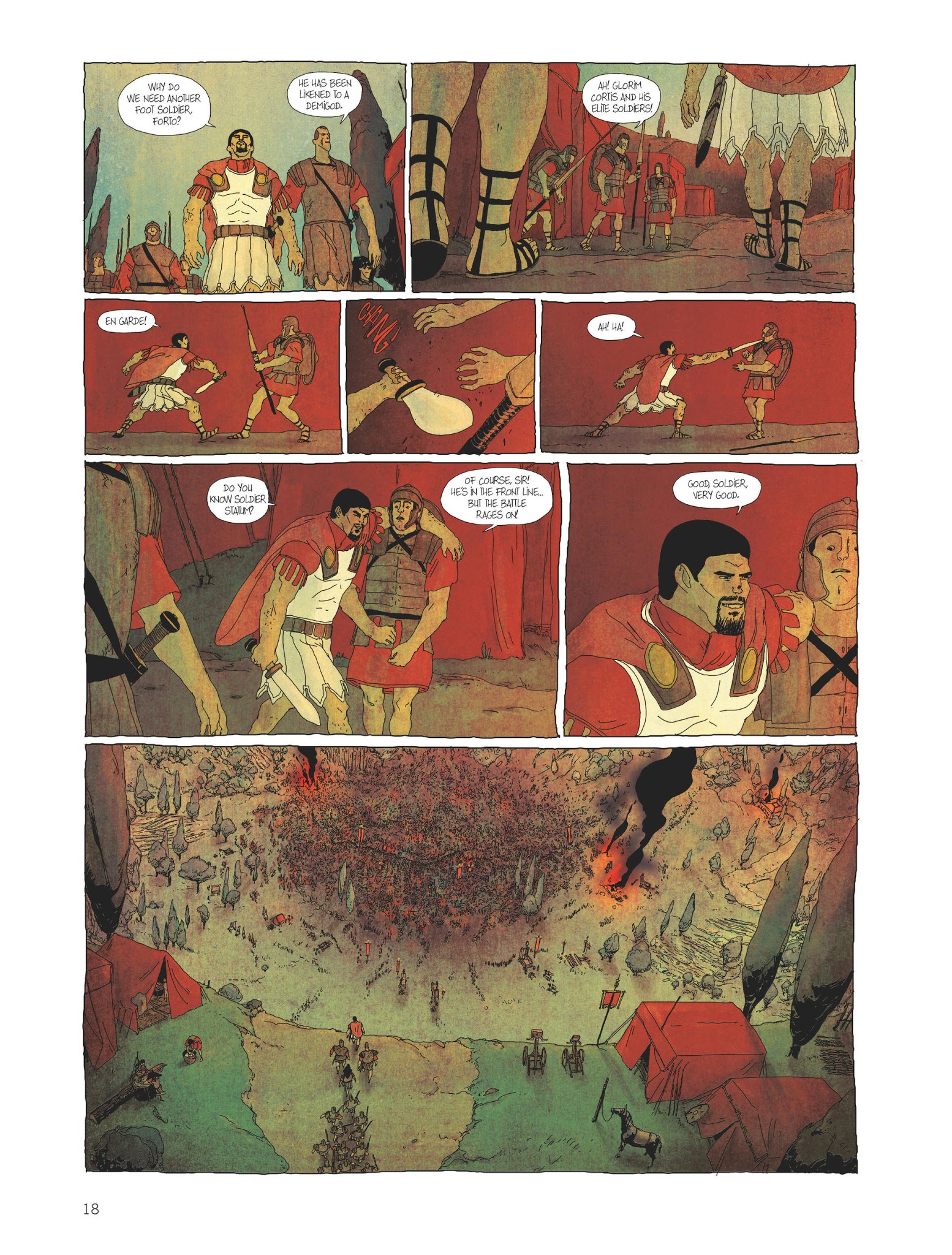 Read online For the Empire comic -  Issue #1 - 18