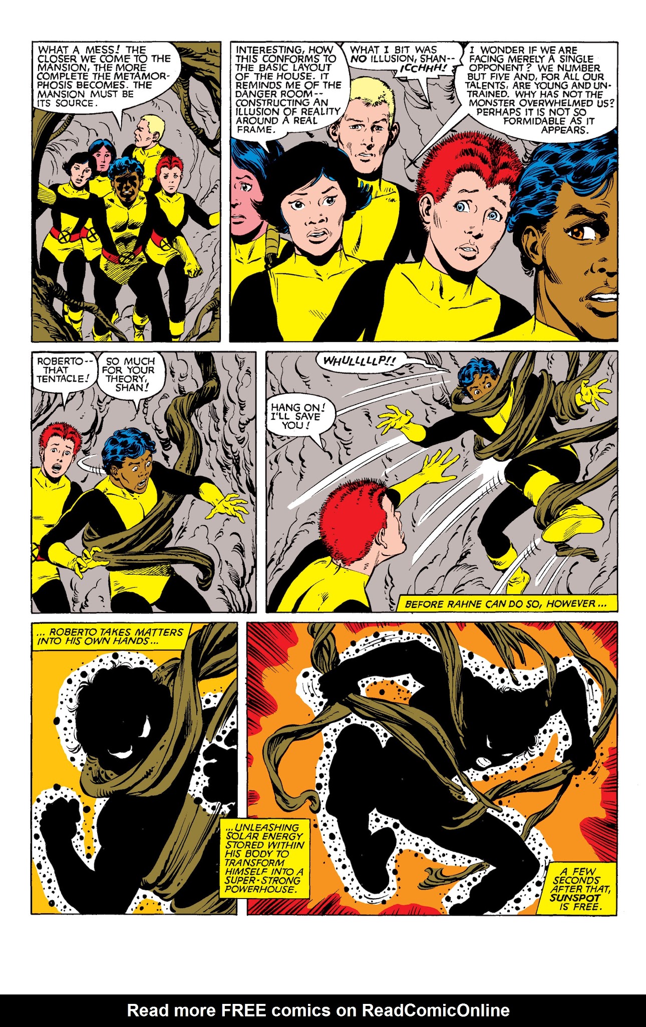 Read online New Mutants Classic comic -  Issue # TPB 1 - 116