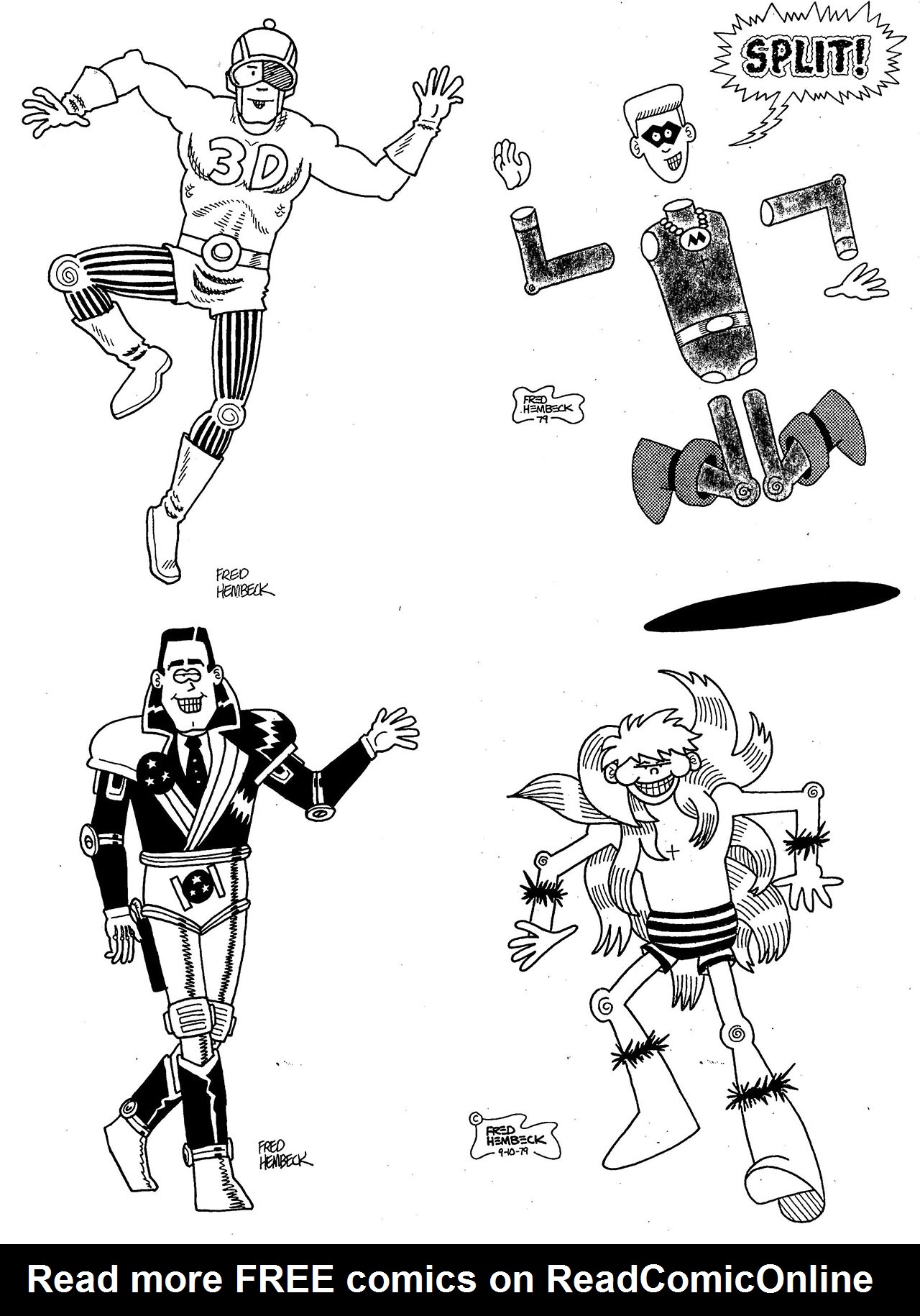 Read online The Nearly Complete Essential Hembeck Archives Omnibus comic -  Issue # TPB (Part 5) - 19