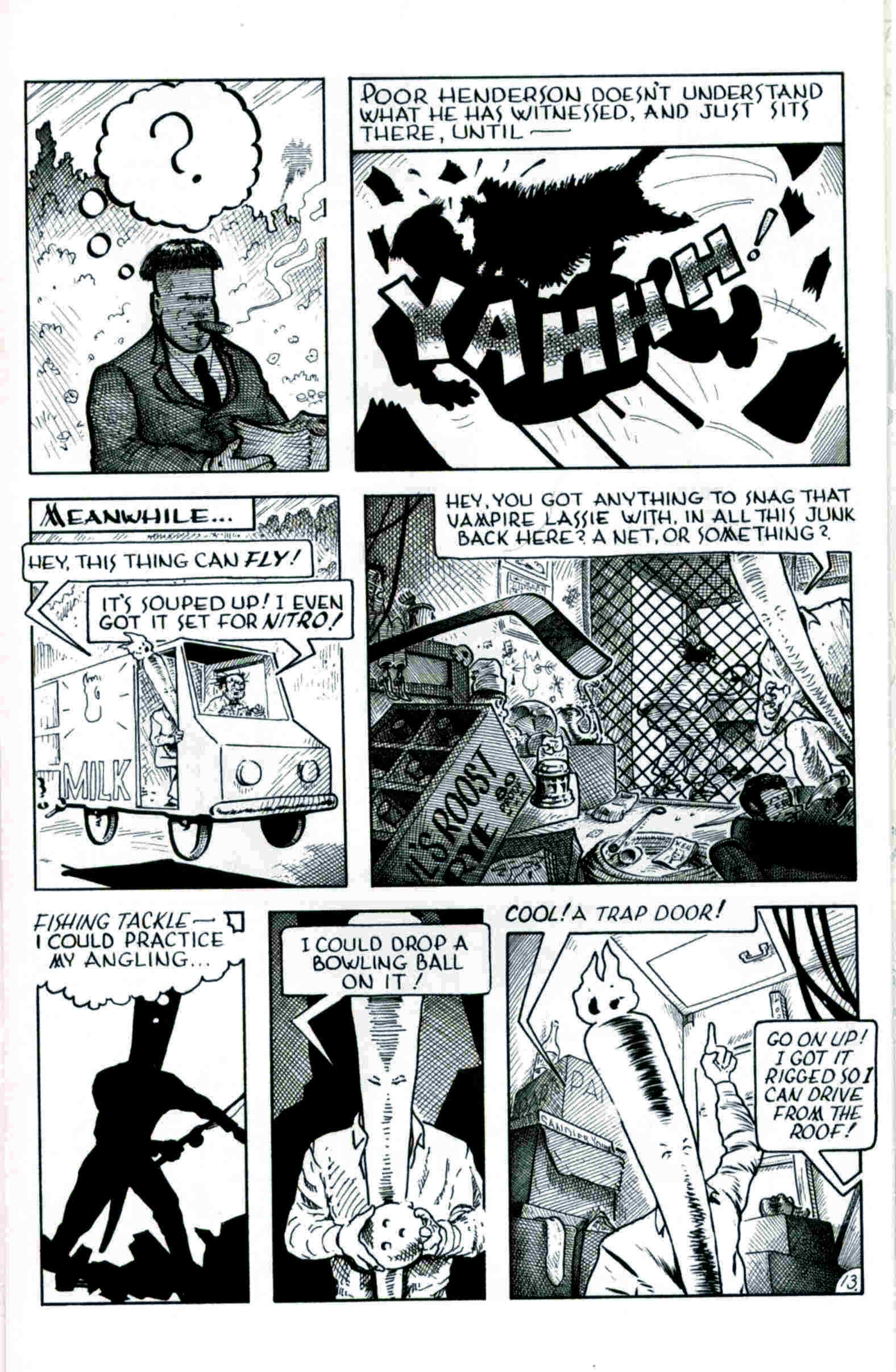 Read online Flaming Carrot & Reid Fleming, World's Toughest Milkman comic -  Issue # Full - 13