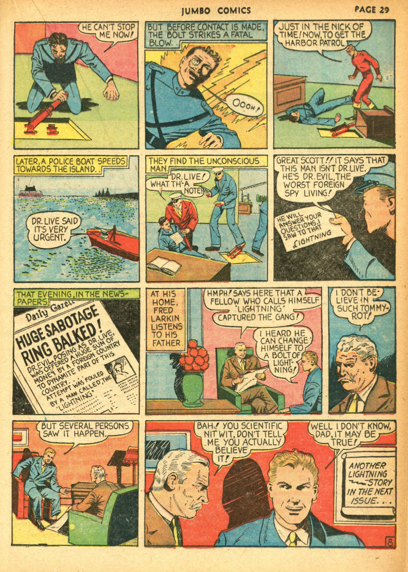 Read online Jumbo Comics comic -  Issue #15y - 31