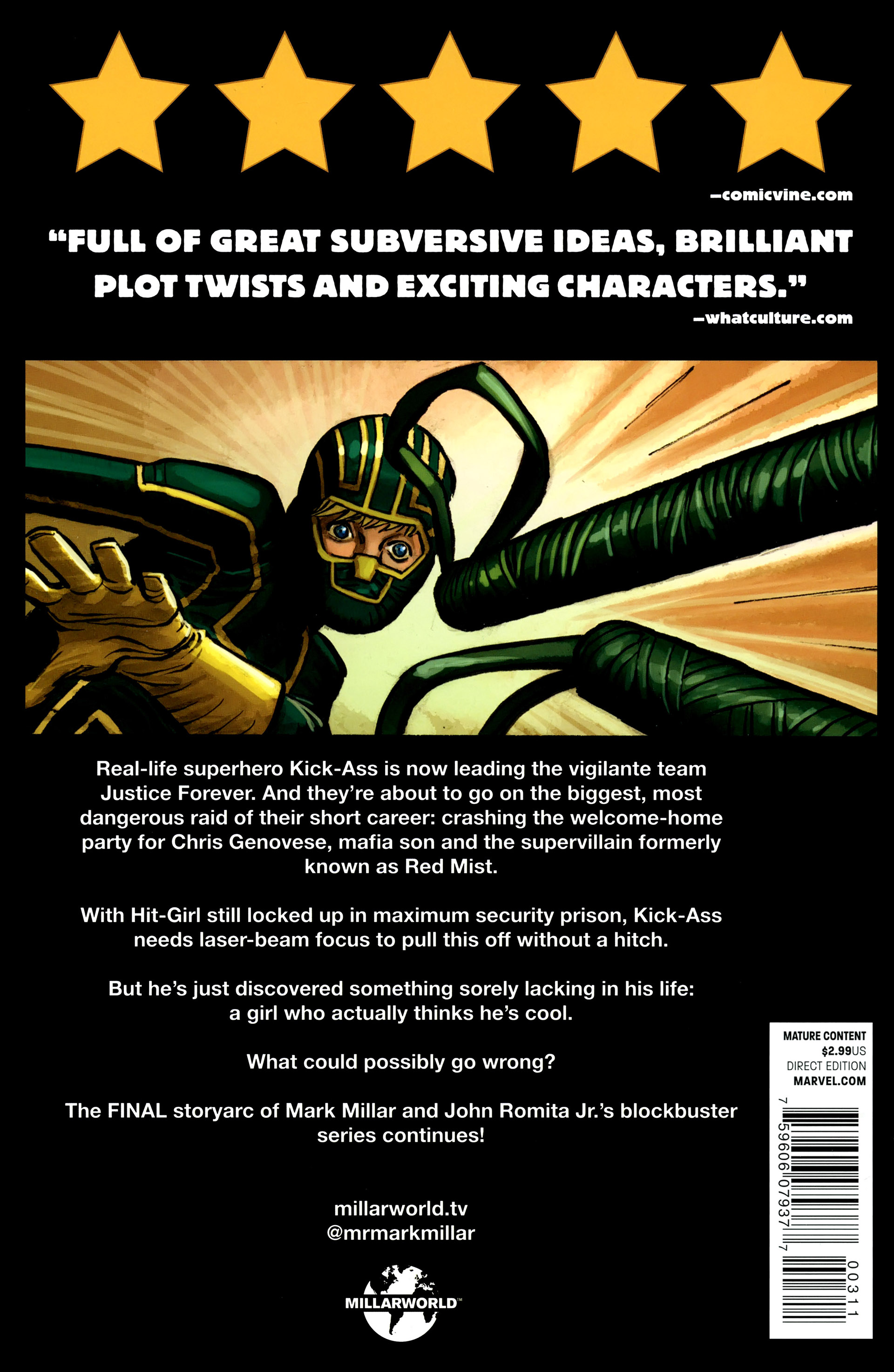 Read online Kick-Ass 3 comic -  Issue #3 - 36