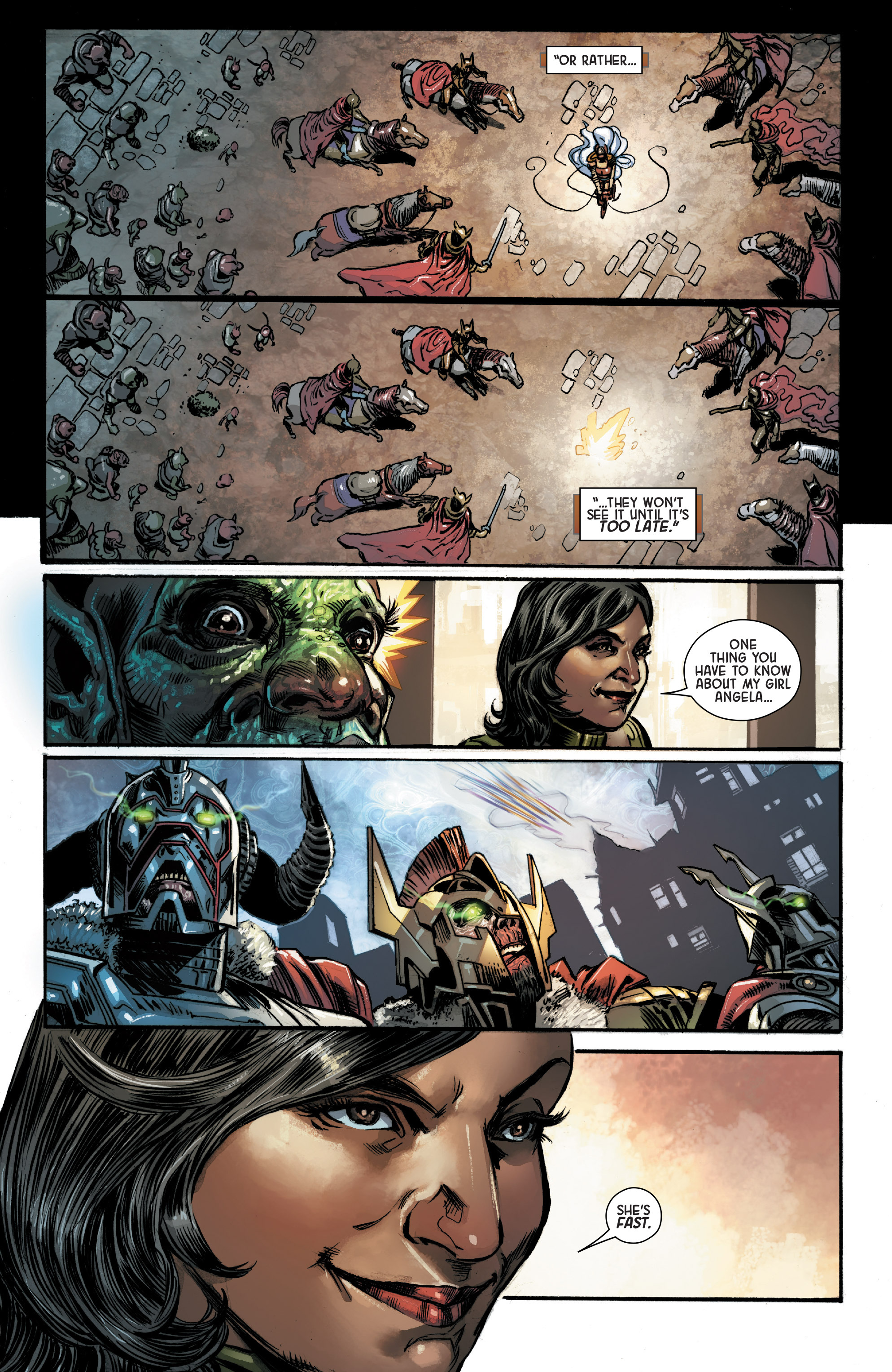 Read online Angela: Asgard's Assassin comic -  Issue #1 - 9