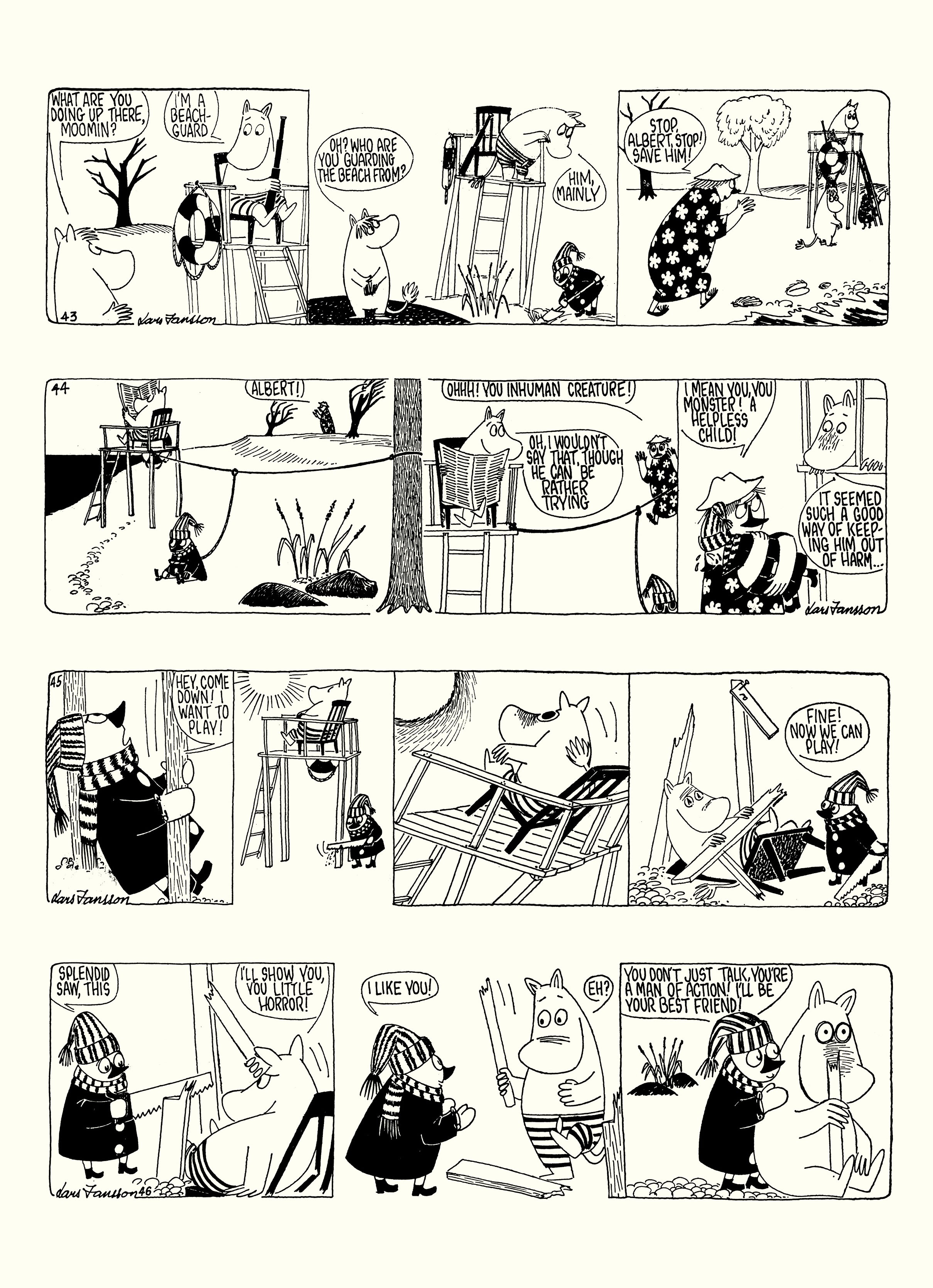 Read online Moomin: The Complete Lars Jansson Comic Strip comic -  Issue # TPB 8 - 62